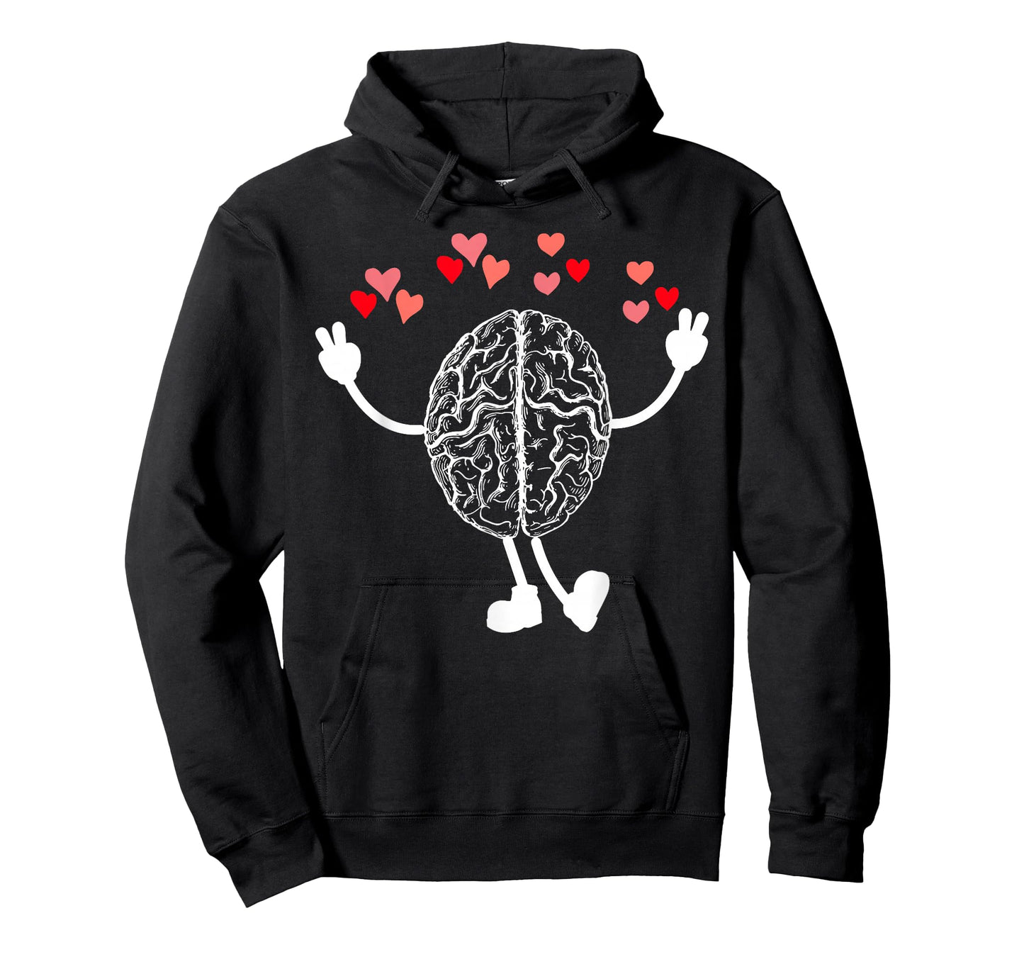 Funny Anatomy Brain Heart Valentines Neuro Nurse Neurologist T-Shirt