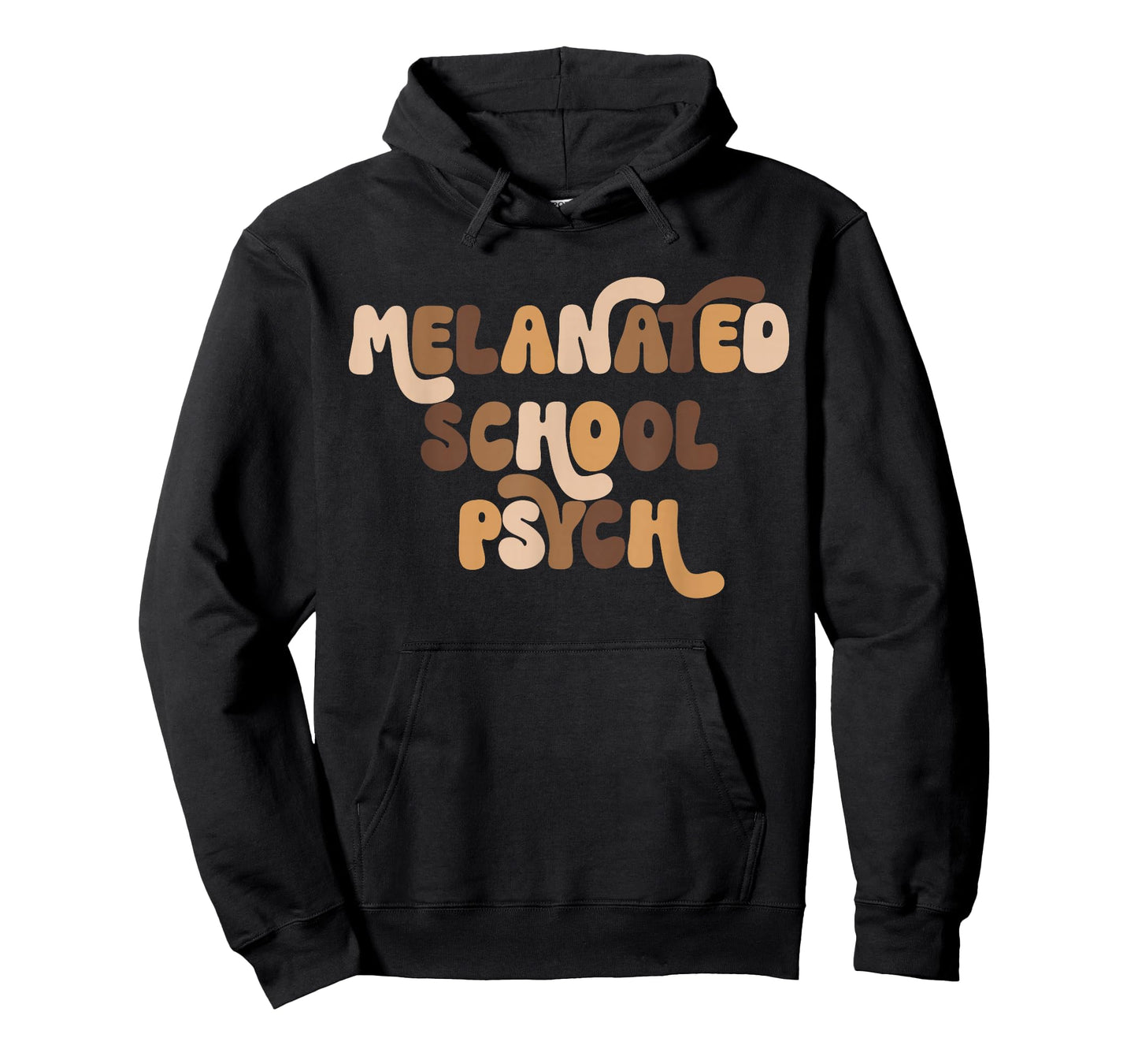 Melanated School Psych Melanated Black Psychologist Nurse T-Shirt