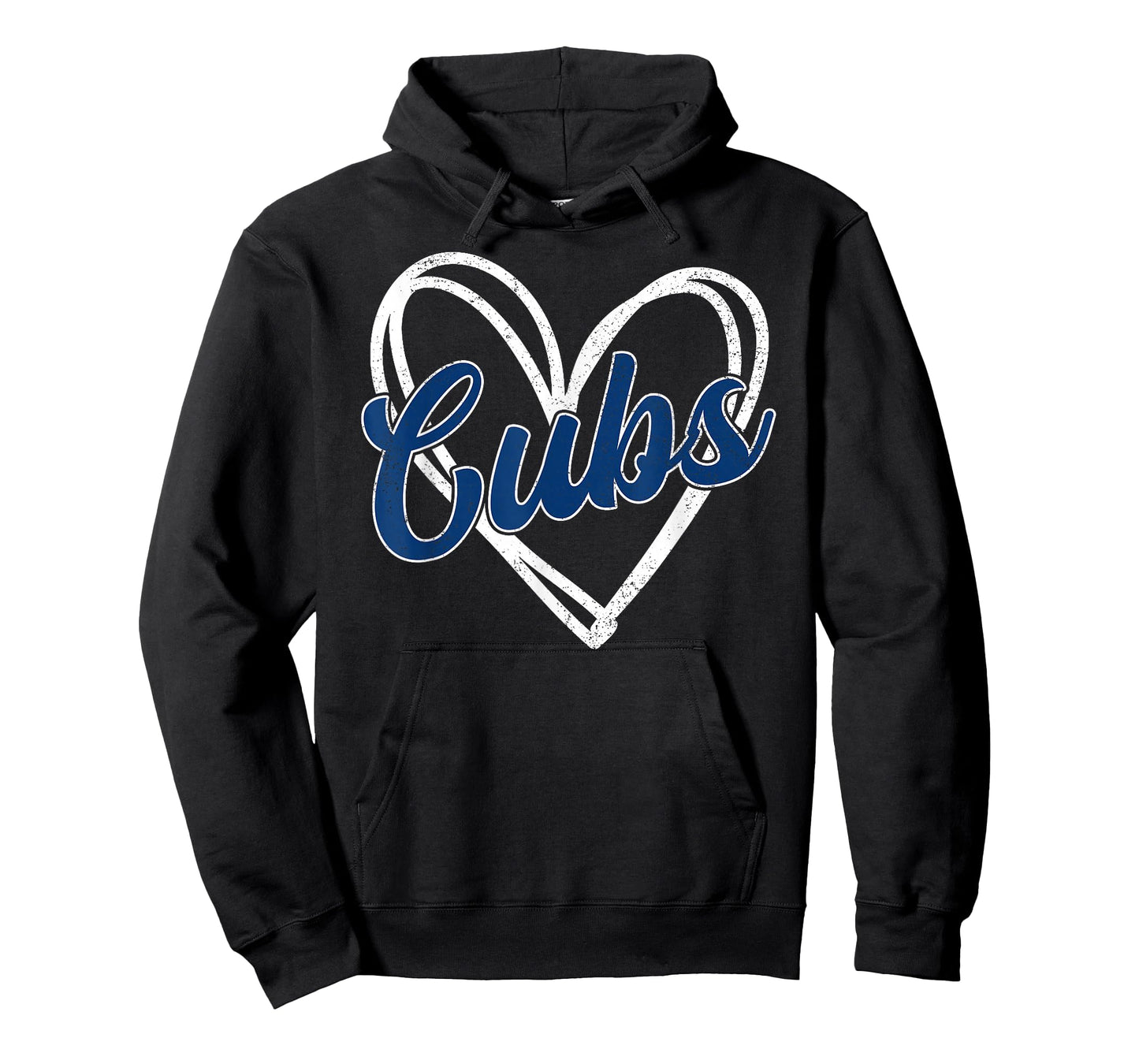 Vintage Cubs Name Heart for Men Women and Kids T-Shirt