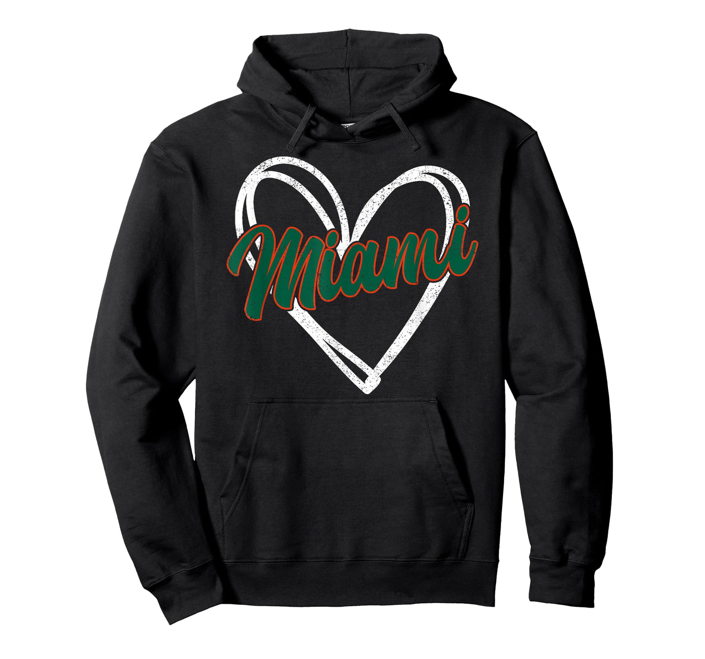 Miami Heart Vintage Men Women Kid T-Shirt