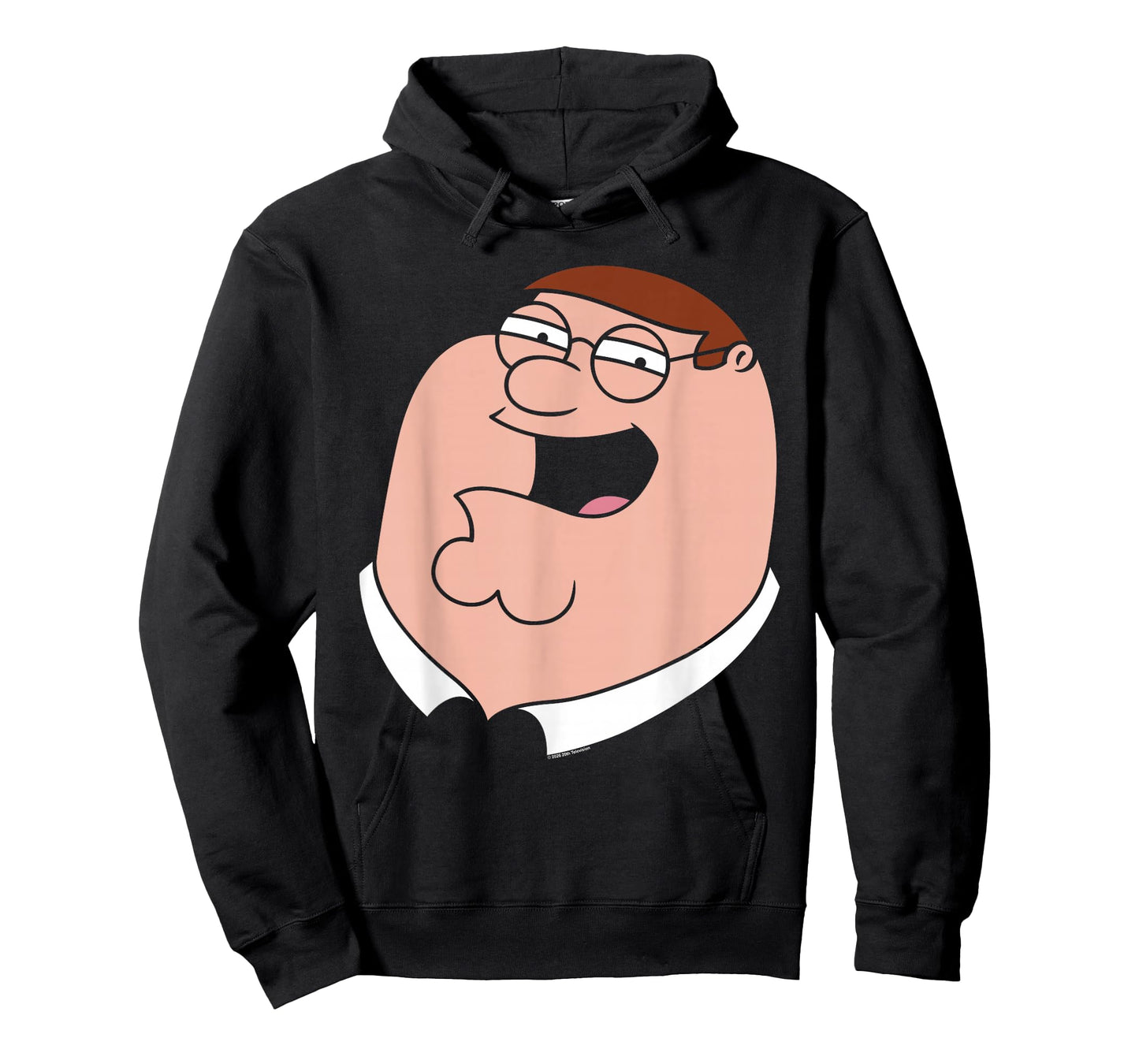 Family Guy Peter Griffin Oversized Portrait Funny Cartoon T-Shirt