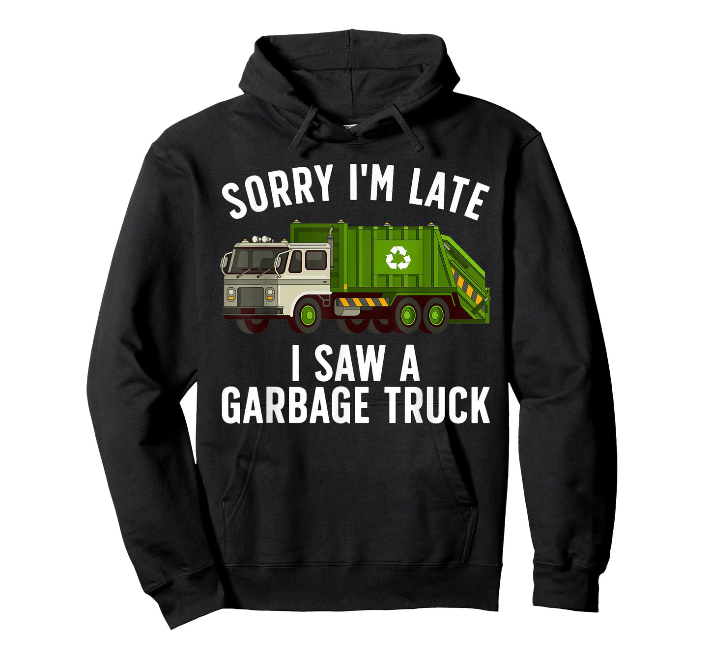 Cool Garbage Truck Art for Men Women Kids Garbage Truck T-Shirt
