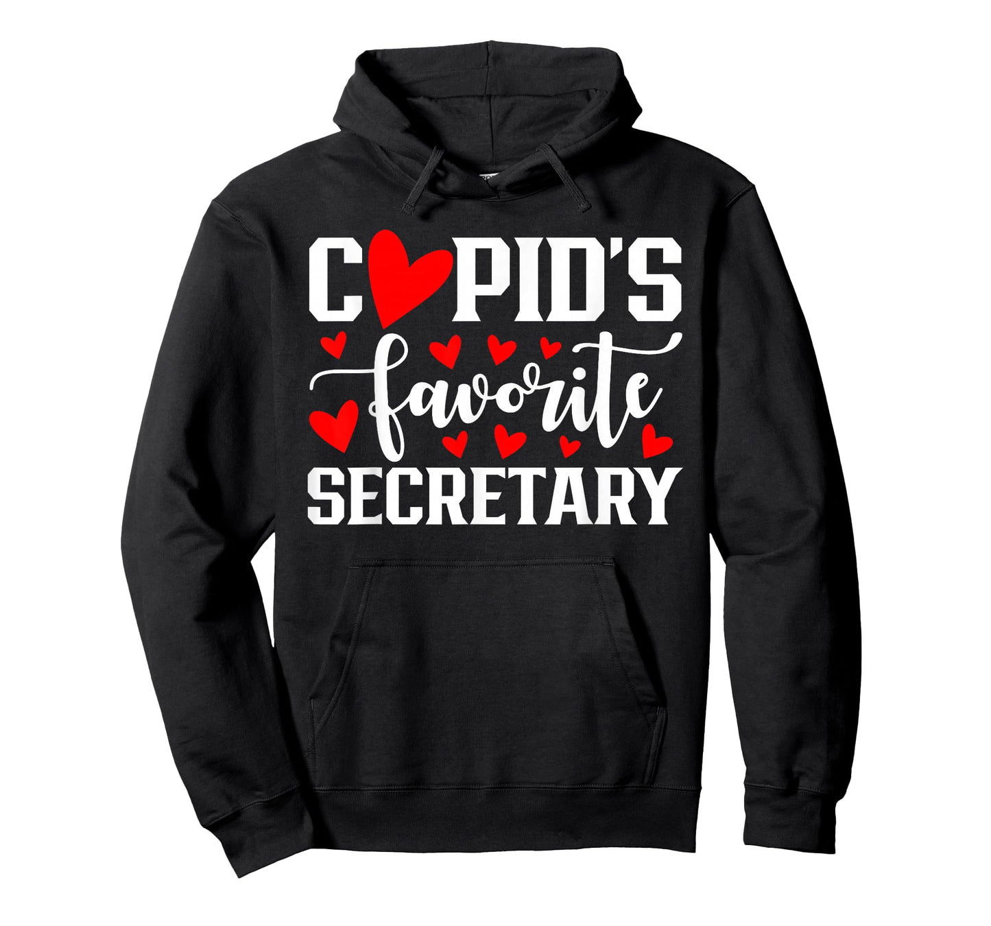 Cupid's Favorite Secretary Cute Heart Valentine's Day T-Shirt