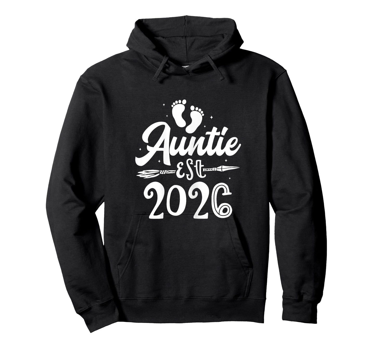 Proud Auntie Est 2026 Baby Announcement Promoted to Auntie T-Shirt