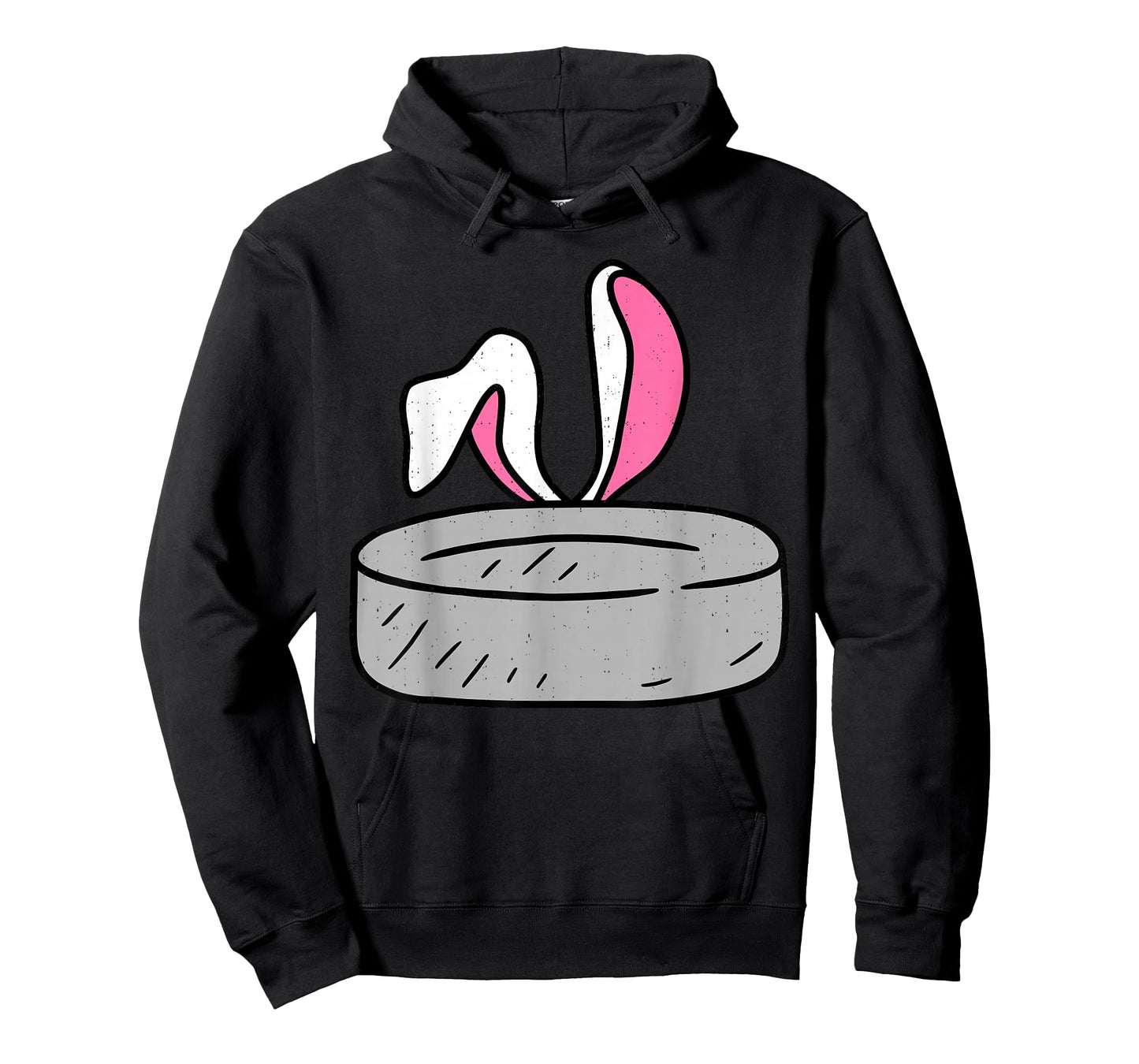Funny Ice Hockey Bunny Happy Easter Ears Sport Men Boys Kids T-Shirt