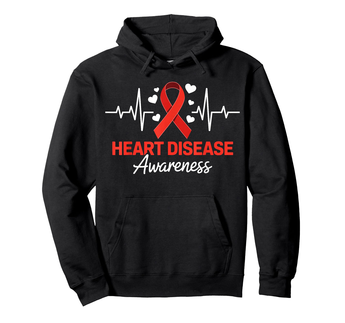 in February We Wear Red CHD Heart Ribbon Women Men Kids T-Shirt