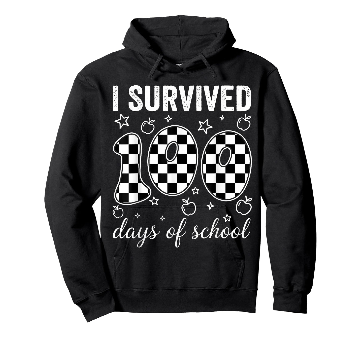 I Survived 100 Days of School Students Teachers 100th Day T-Shirt