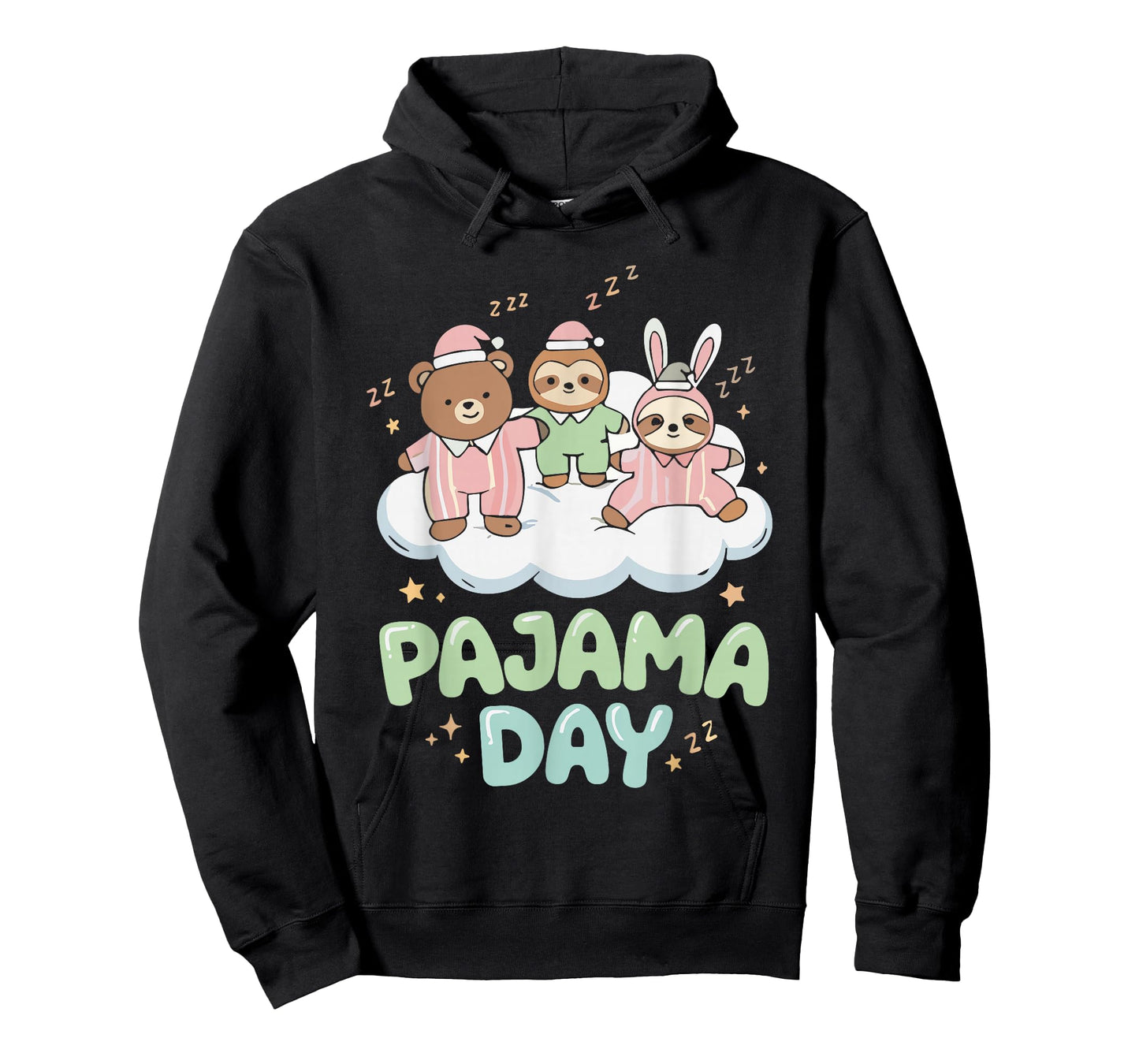 Teacher Pajama Day Shirt, Funny Cloud Sleepover School T-Shirt
