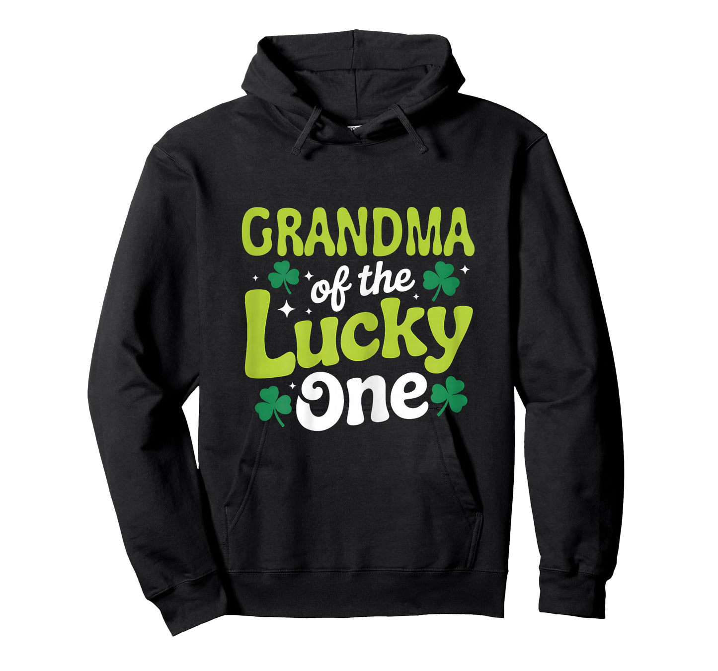 Grandma of The Lucky One First Birthday St Patrick's Day T-Shirt