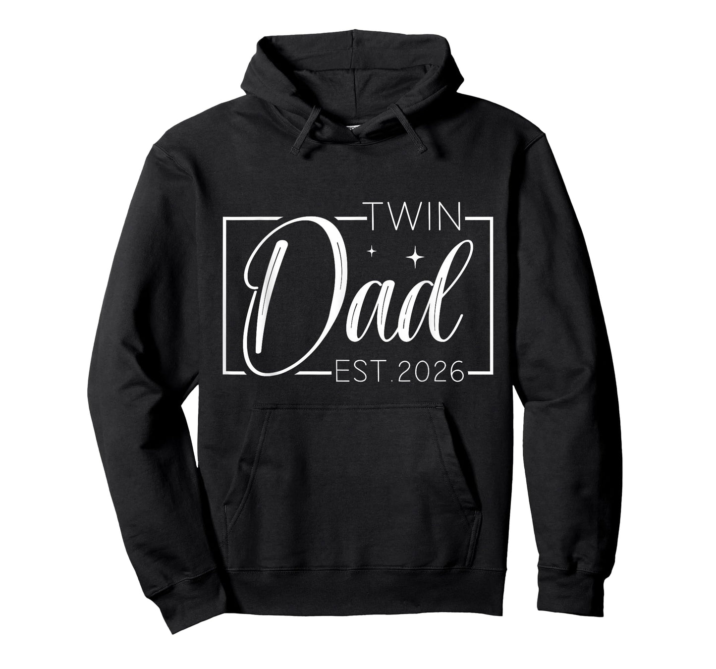 Twin Dad Father Mother of Twins est 2026 Father's Day T-Shirt