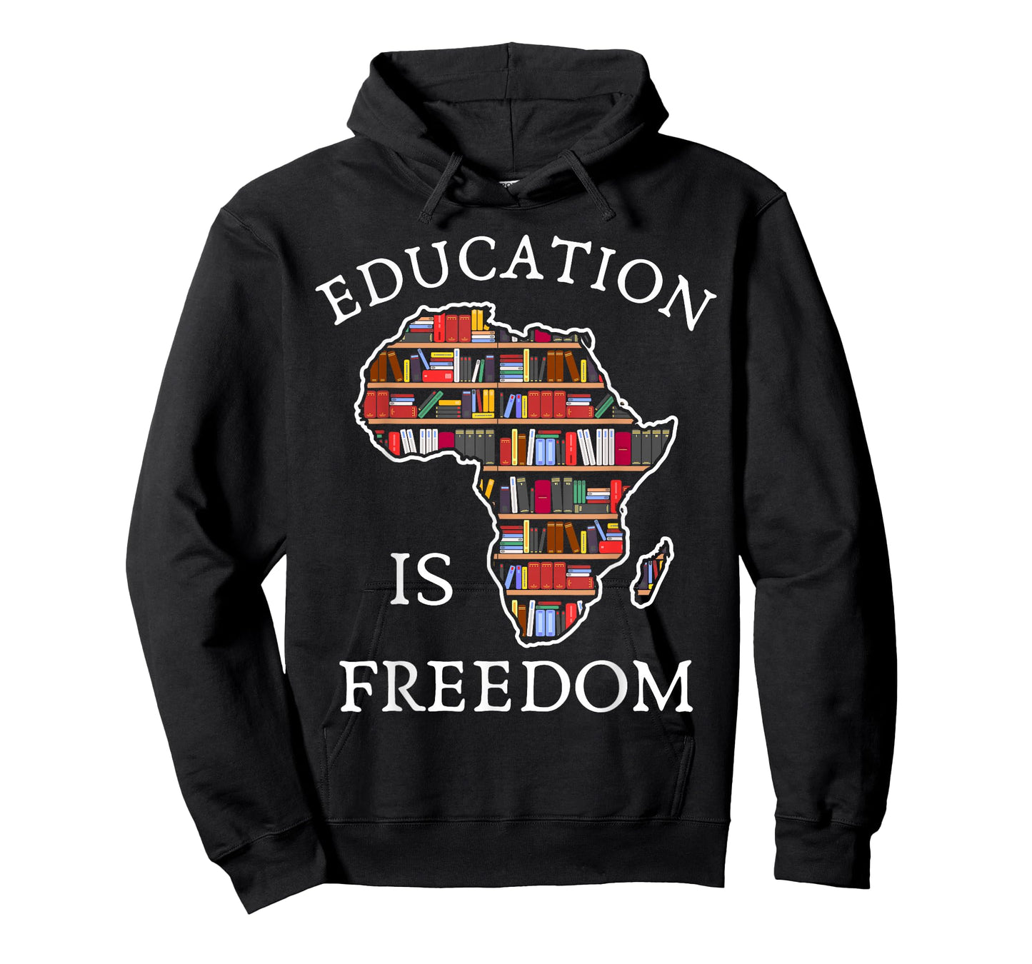 Black History Education is Freedom Books African American T-Shirt
