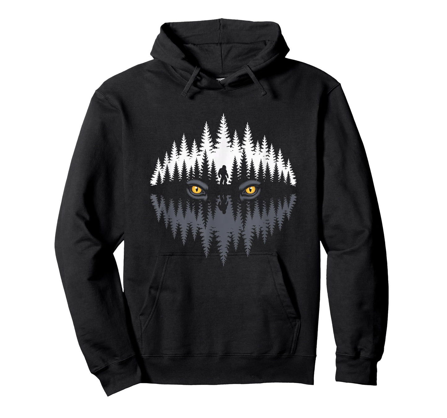 Bigfoot Forest Hiking Wilderness Nature Sasuqatsch T-Shirt