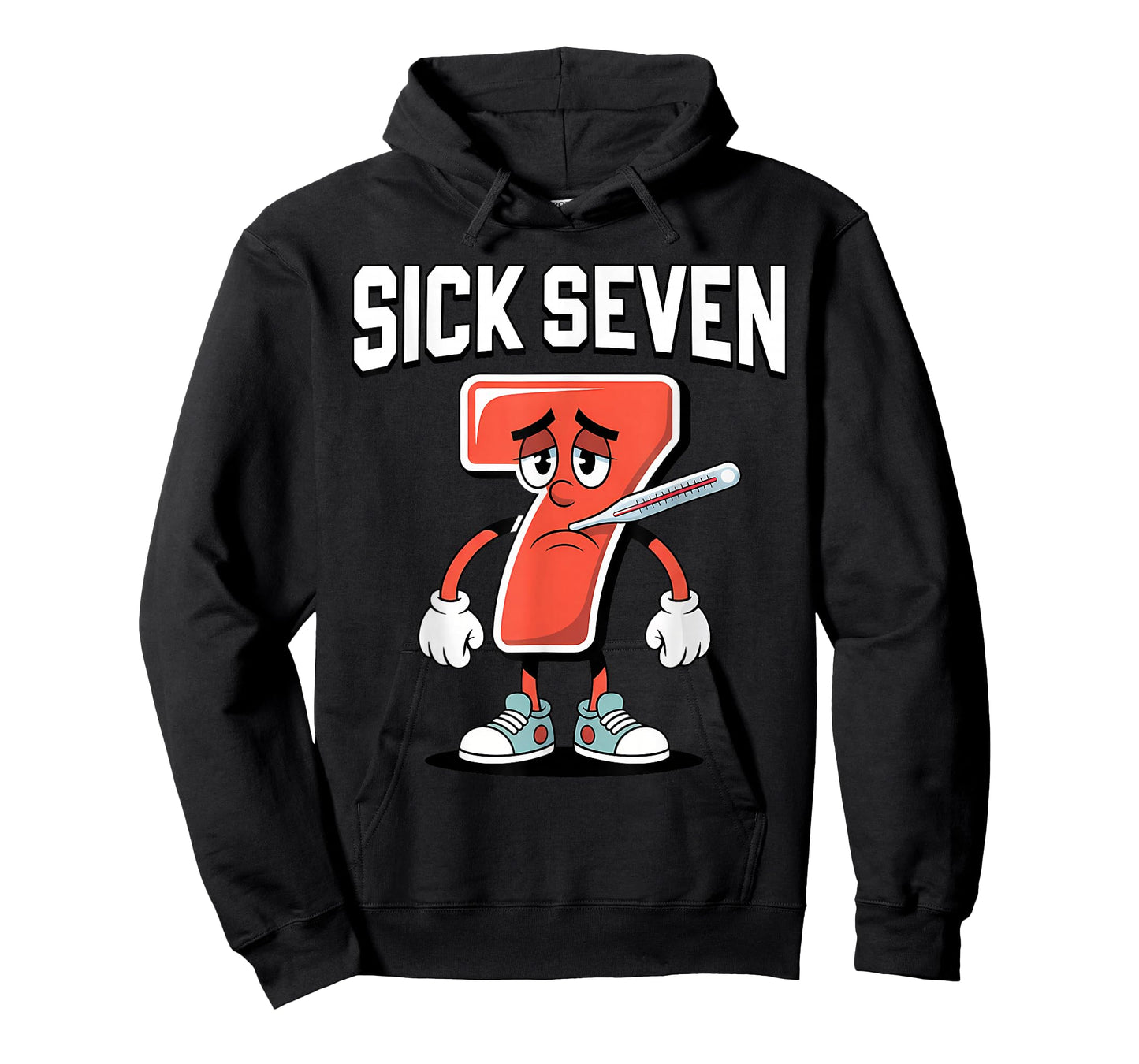 Sick Seven Meme Tee Six Seven Fun Wordplay Men Women T-Shirt