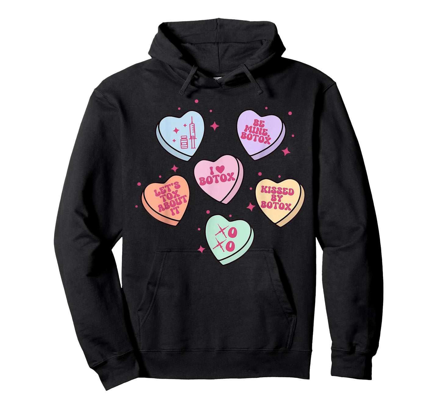 Heart Candy Botox Dealer Valentine Injector Dermatology Work T-Shirt