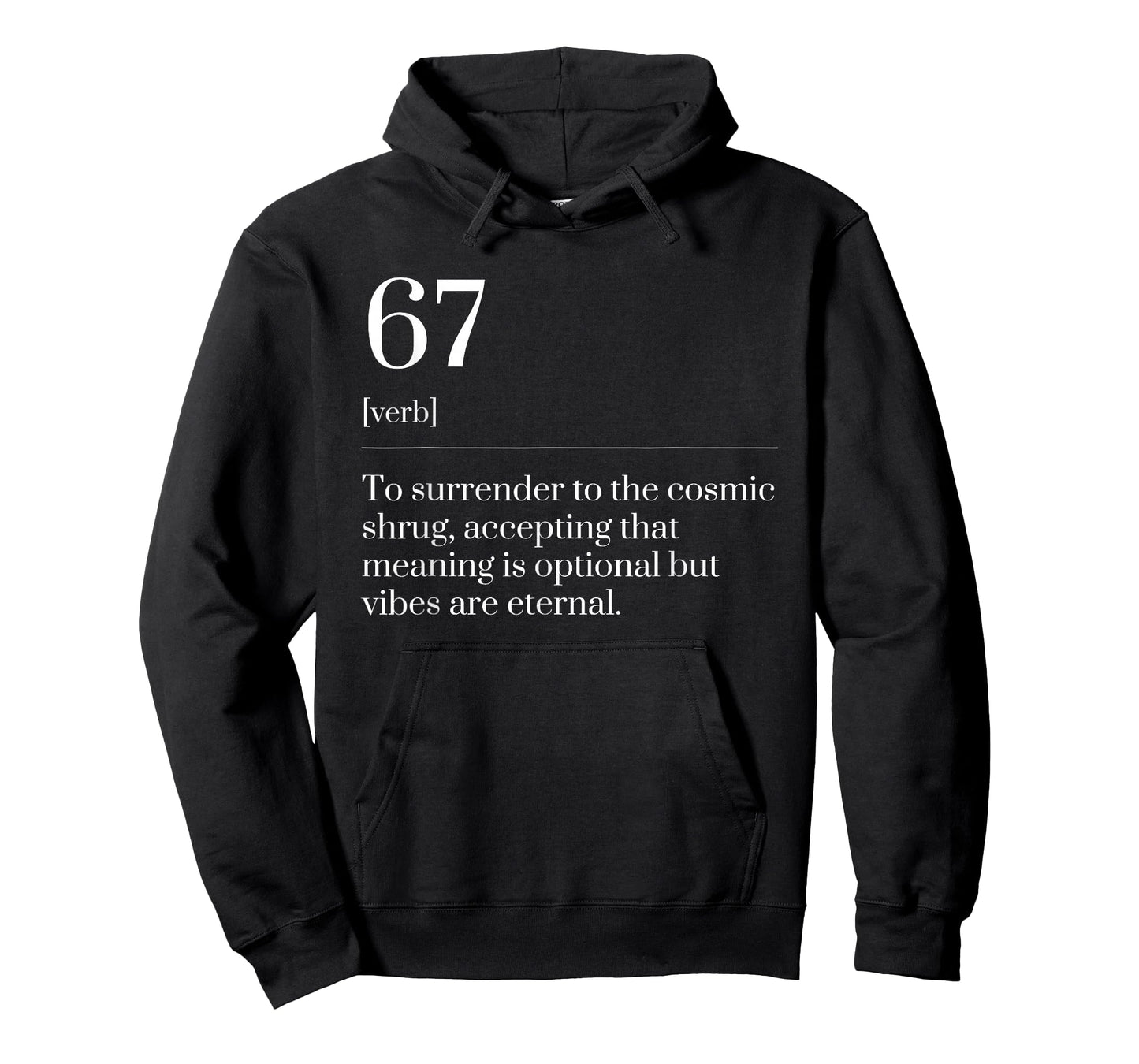Funny Six Seven Number 67 Meme Dictionary Definition T-Shirt