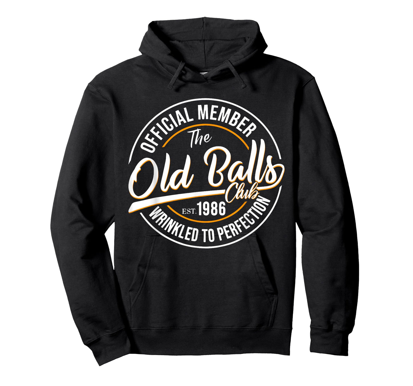 Official Member The Old Balls Club Est 1986, 40th Birthday T-Shirt