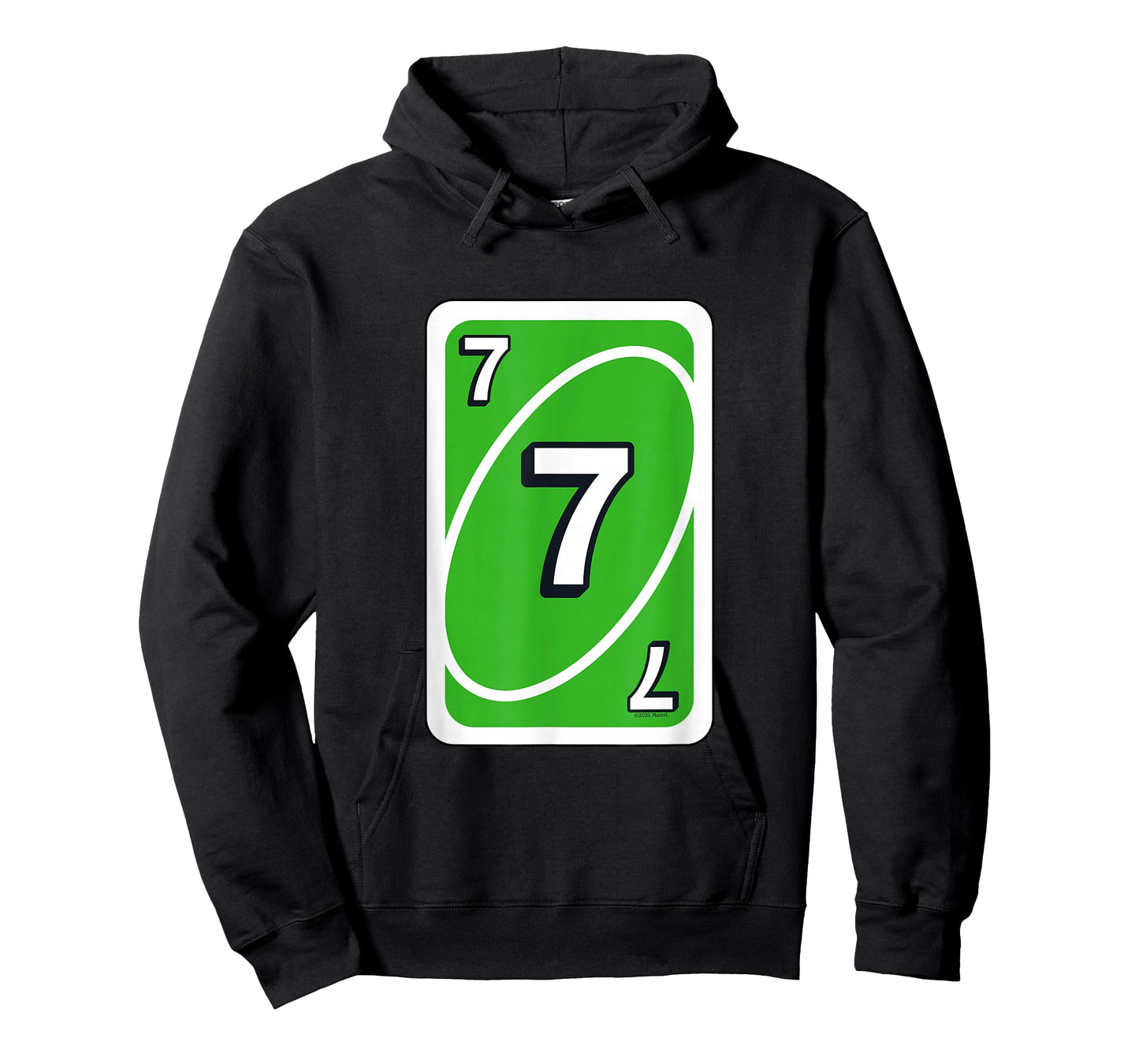 UNO Halloween Green 7" Card T-Shirt