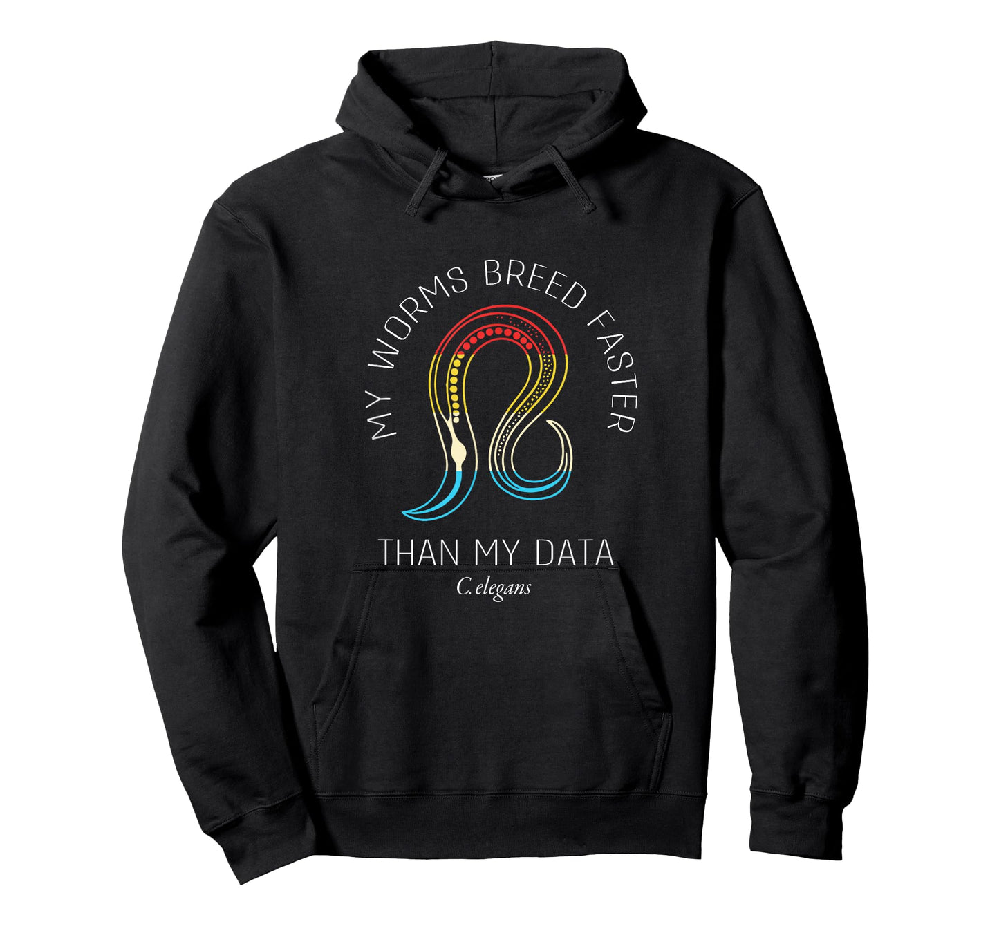 My Worms Breed Faster Biology Student Retro C Elegans T-Shirt