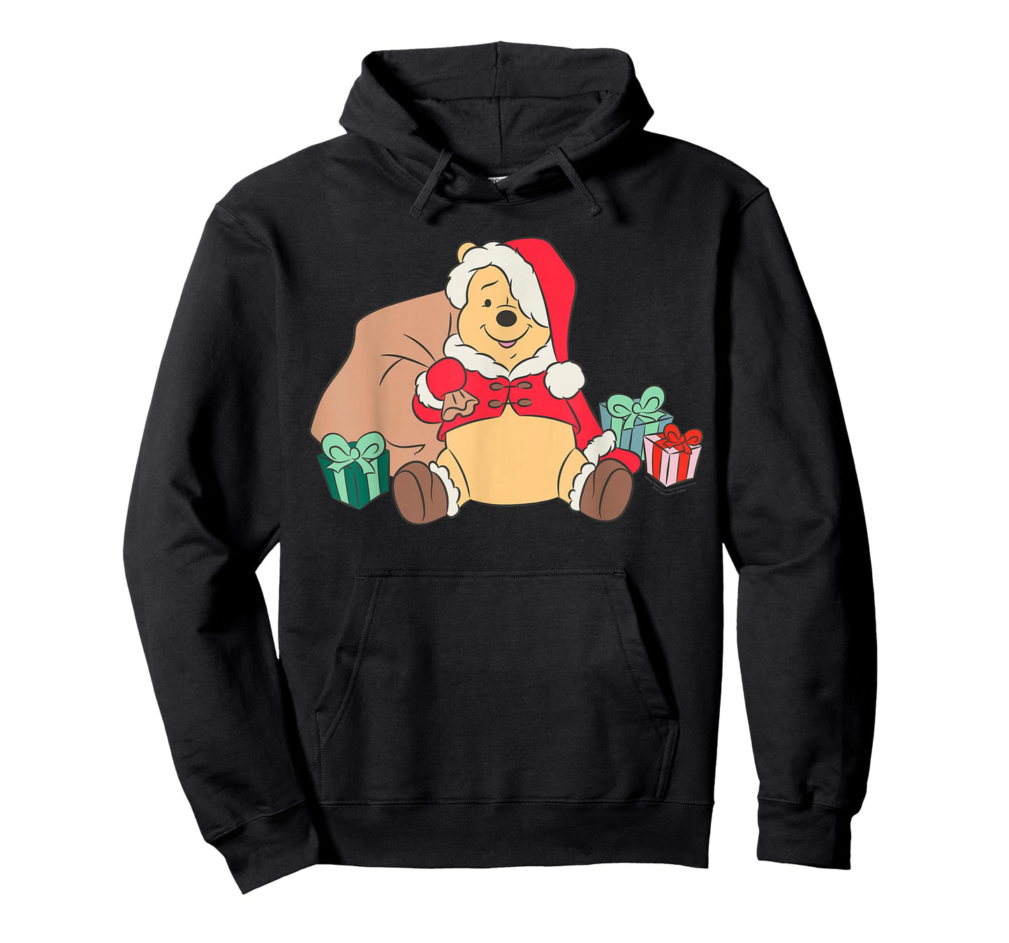 Disney Winnie The Pooh Santa Claus Holiday T-Shirt