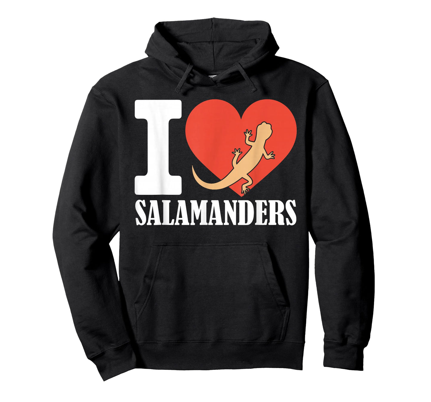 I Love Salamanders T-Shirt Heart Salamander T-Shirt
