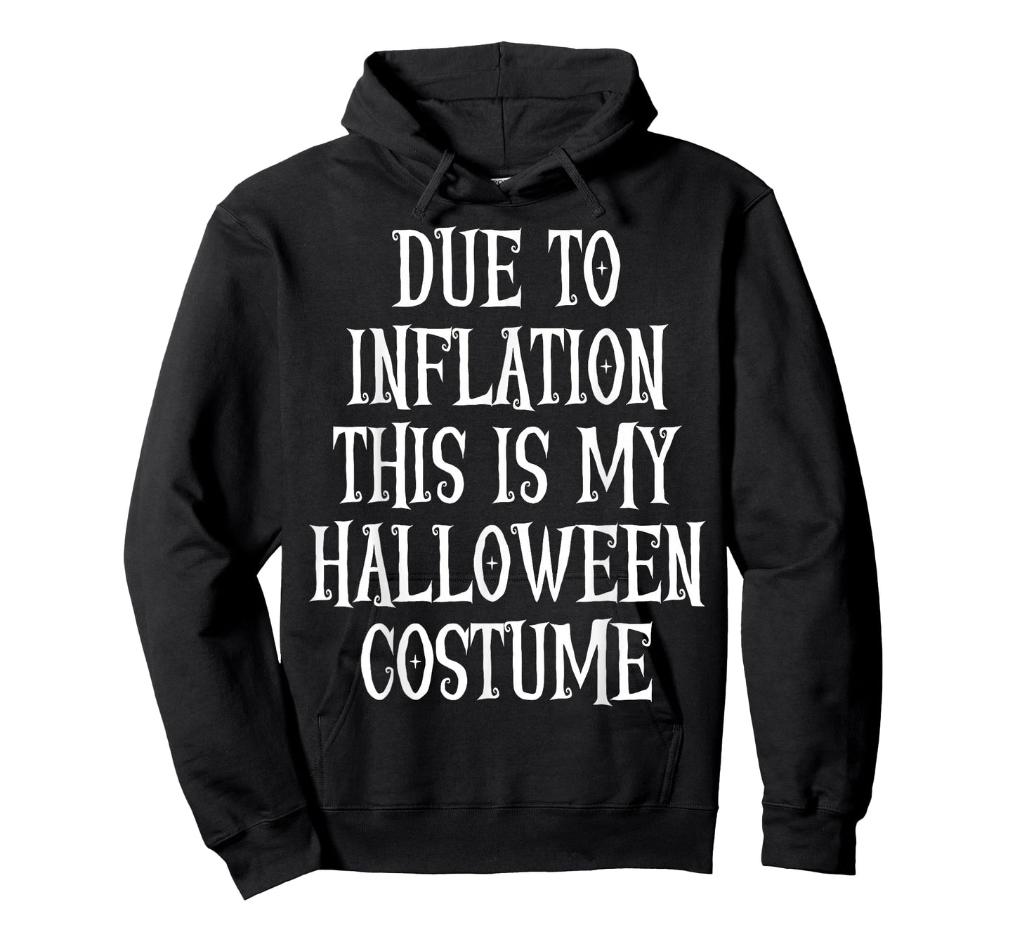 Due to Inflation This is My Halloween Costume Couples Tee T-Shirt