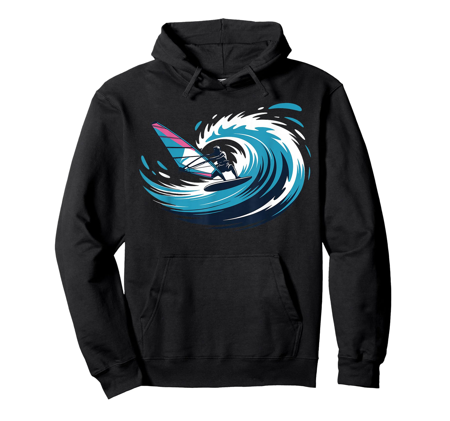 Cool Windsurfing Art for Men Women Kids Windsurf Windsurfer T-Shirt