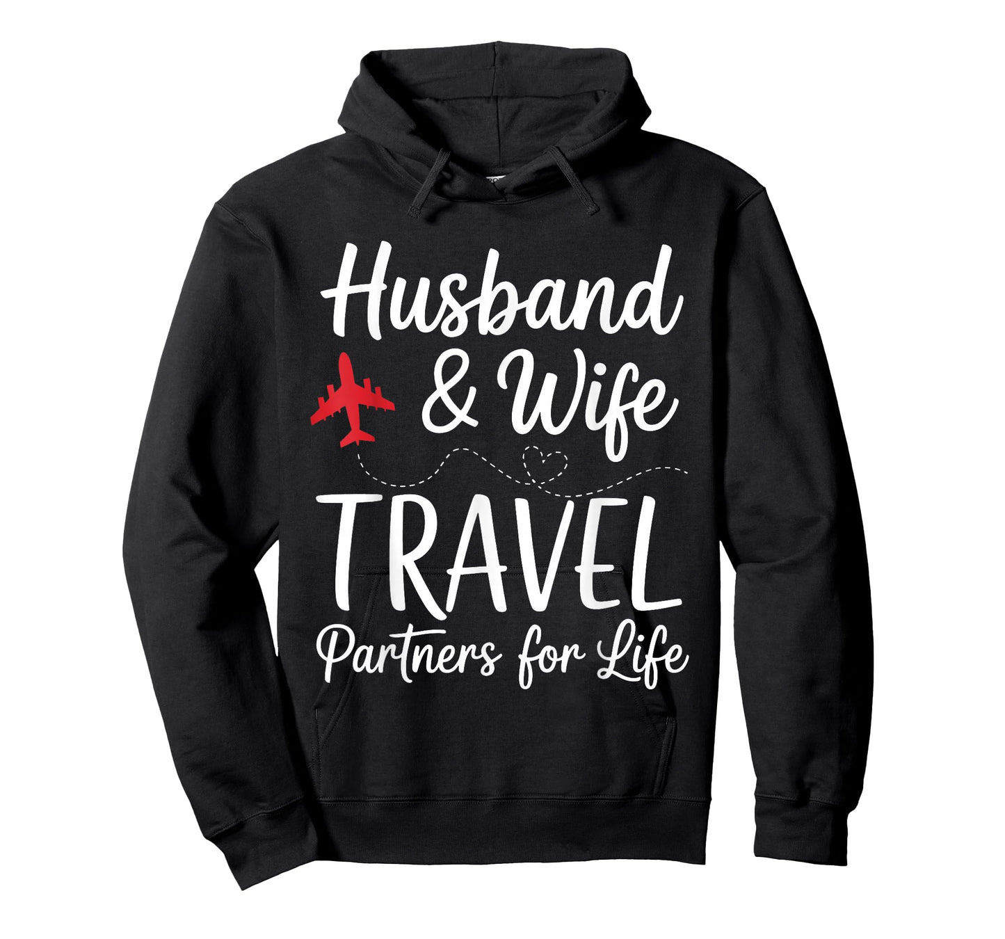 Couple Matching Husband and Wife Travel Partners for Life T-Shirt