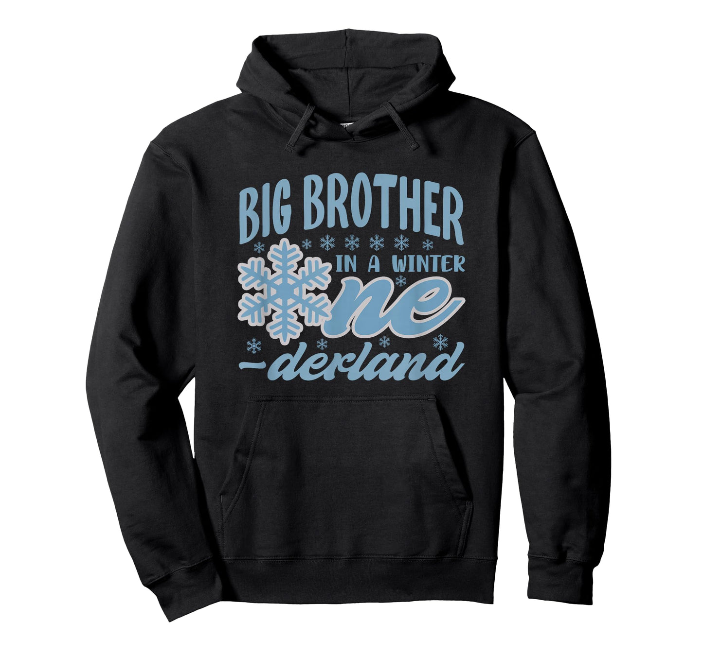 Big Brother in A Winter Onederland Bday Girl Sweet Snowflake T-Shirt