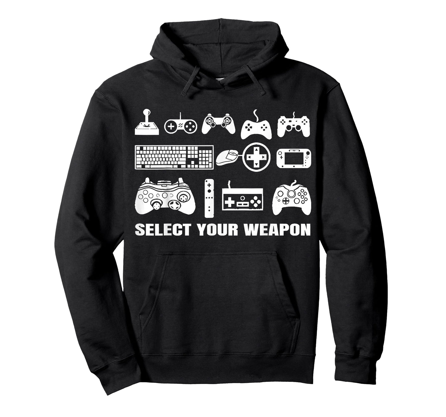 Select Your Weapon Funny Gaming Video Games Controller T-Shirt