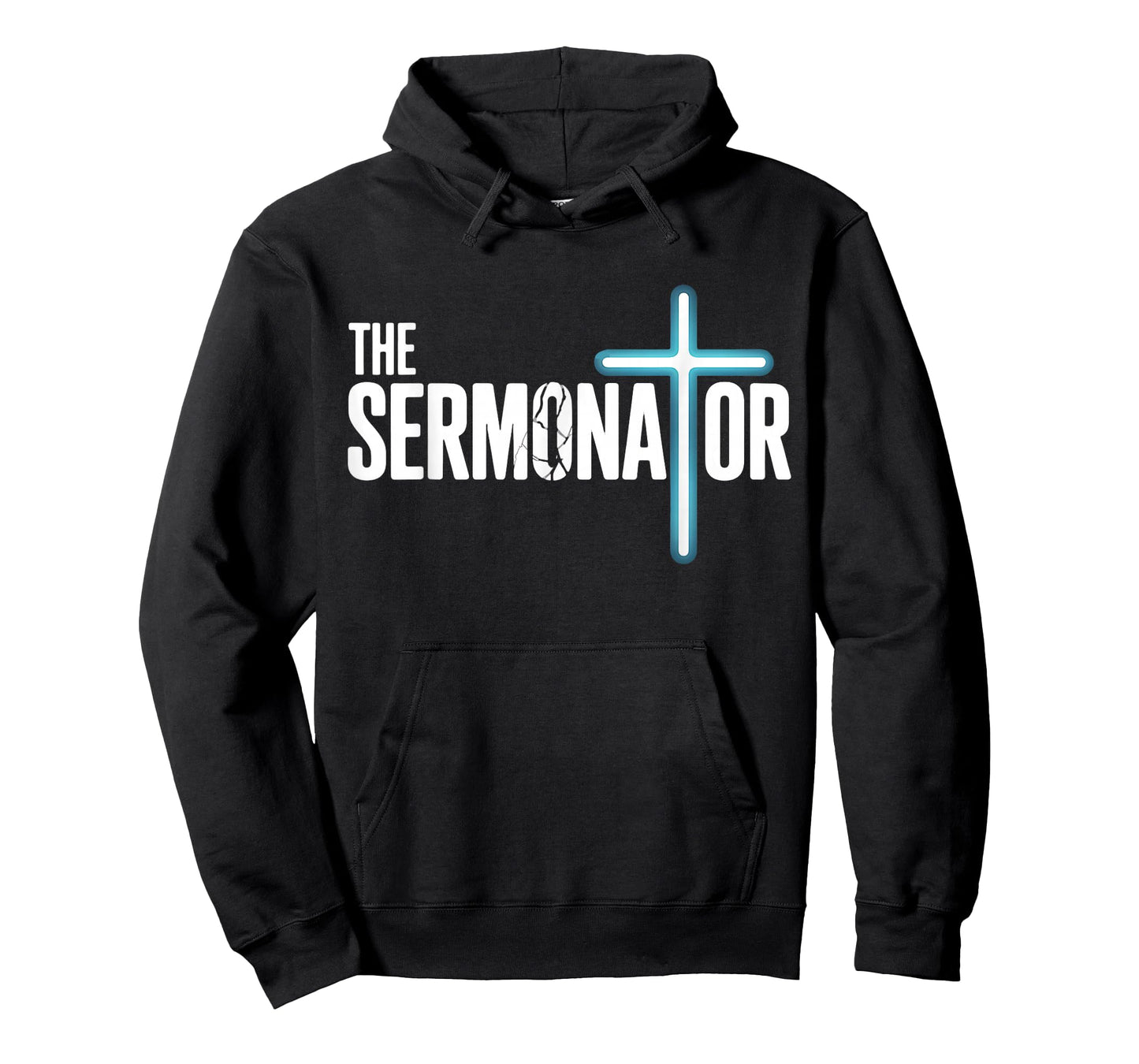 The Sermonator Christian Preacher Faith Humor Church T-Shirt