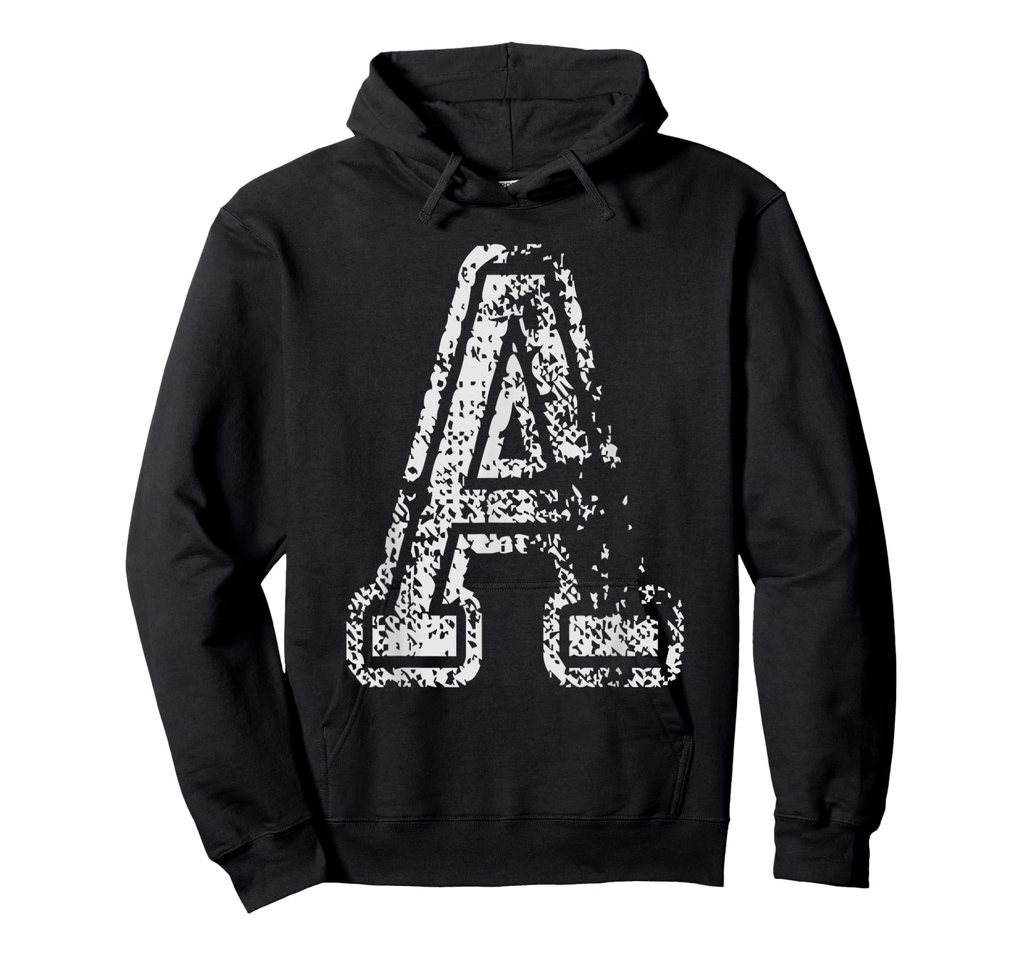 Team Jersey A Spelling Names School Sports Vintage Letter A T-Shirt