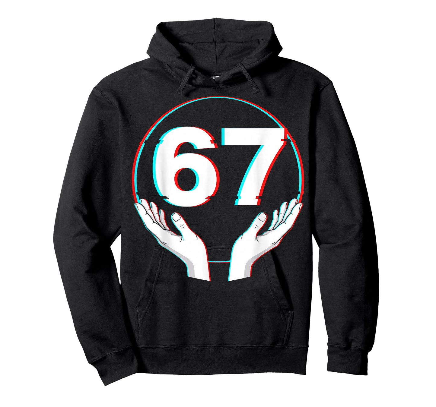 Funny Hands 67 Meme Six Seven Gen Alpha Slang T-Shirt