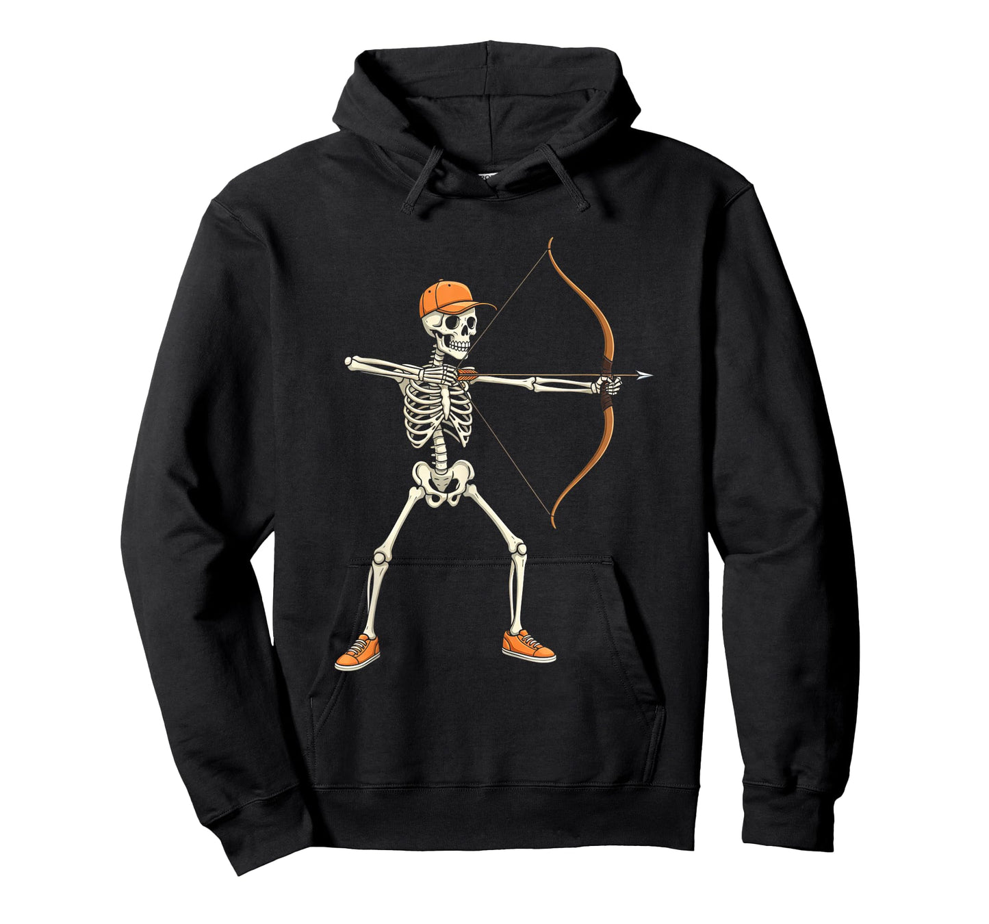 Archery Skeleton Halloween Funny for Men Boys Kids Archer T-Shirt