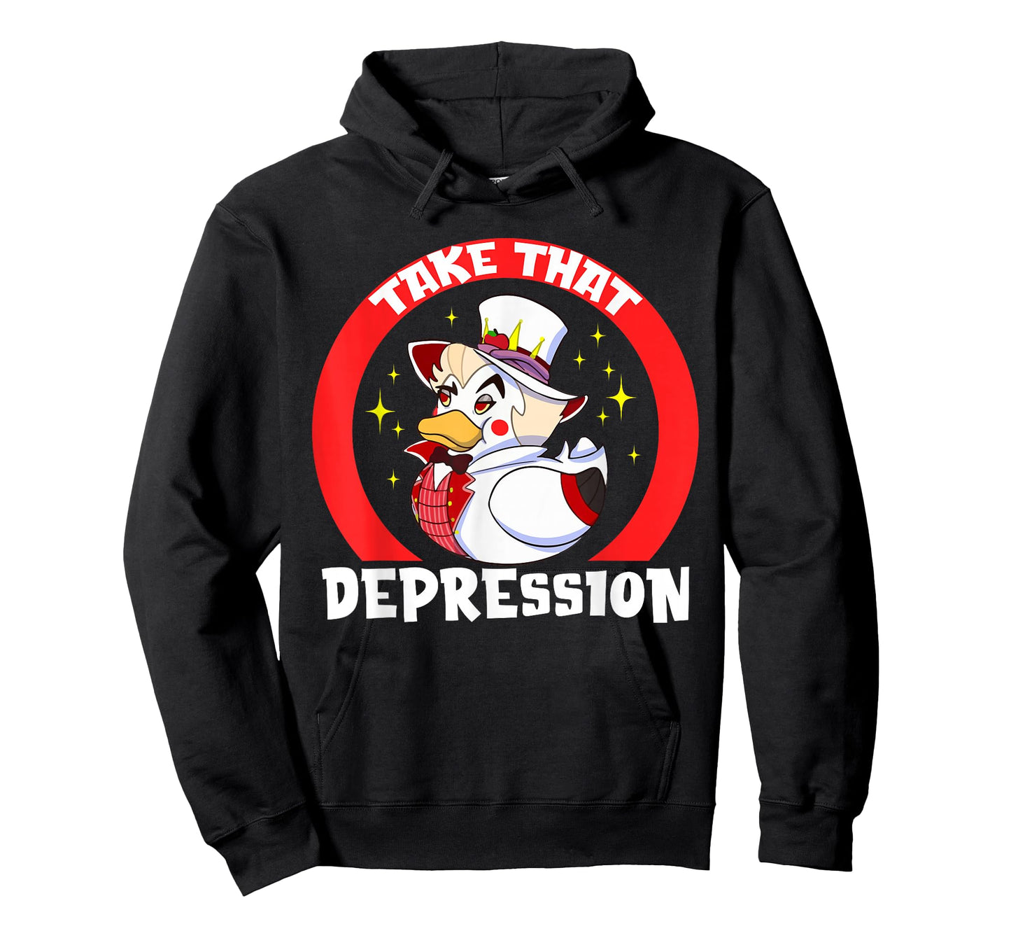 Take That Depression Funny Rubber Duck T-Shirt
