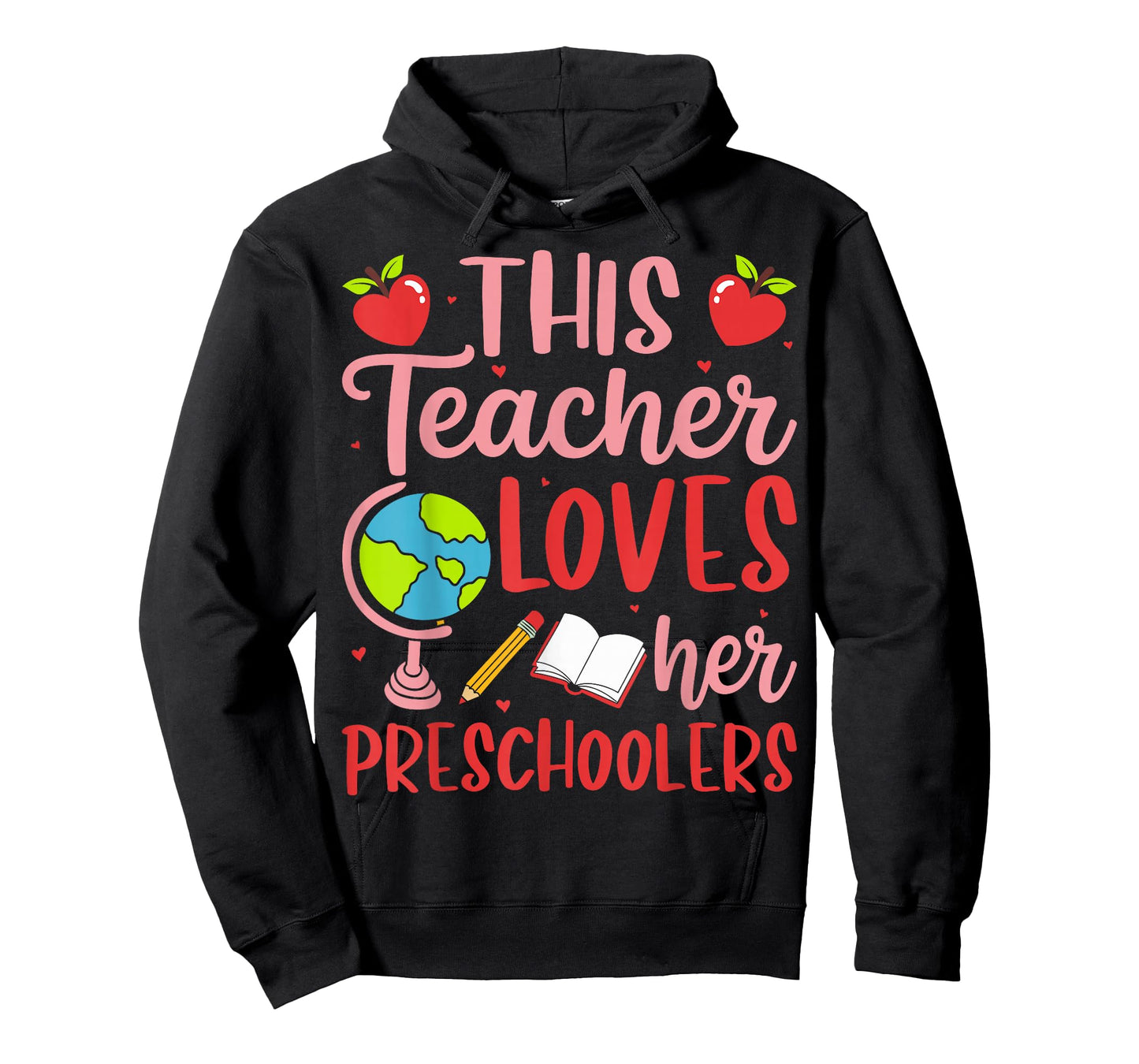 This Teacher Loves Her Preschoolers Valentine’s Day T-Shirt