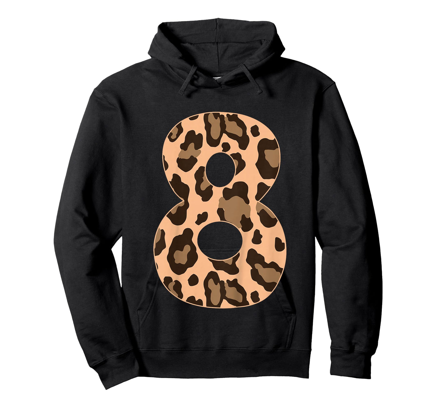 Cheetah Kids 8 Year Old Girl Cheetah Print 8th Birthday T-Shirt
