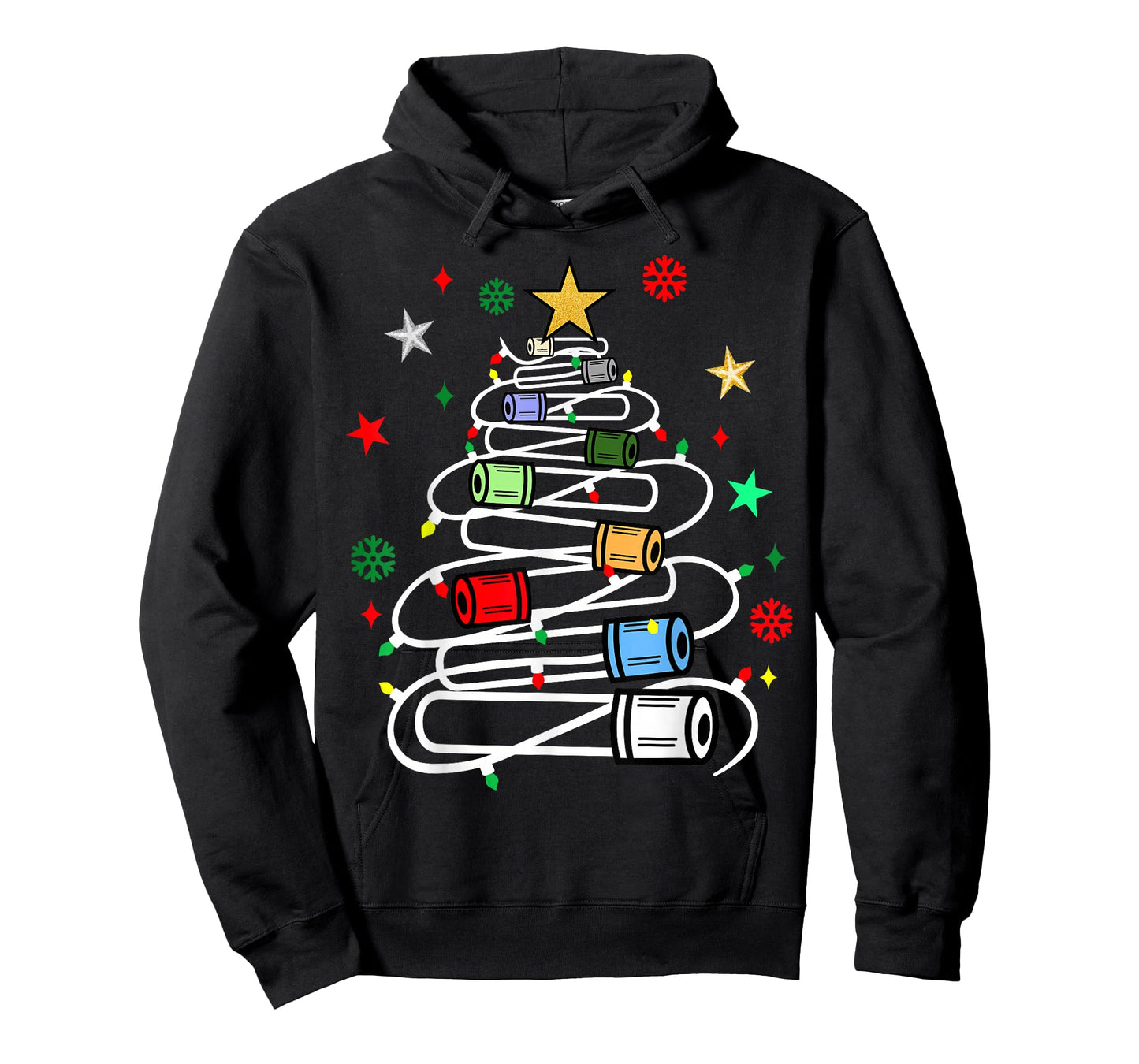 Phlebotomy Blood Tube Christmas Tree Phlebotomist Phleb Tech T-Shirt