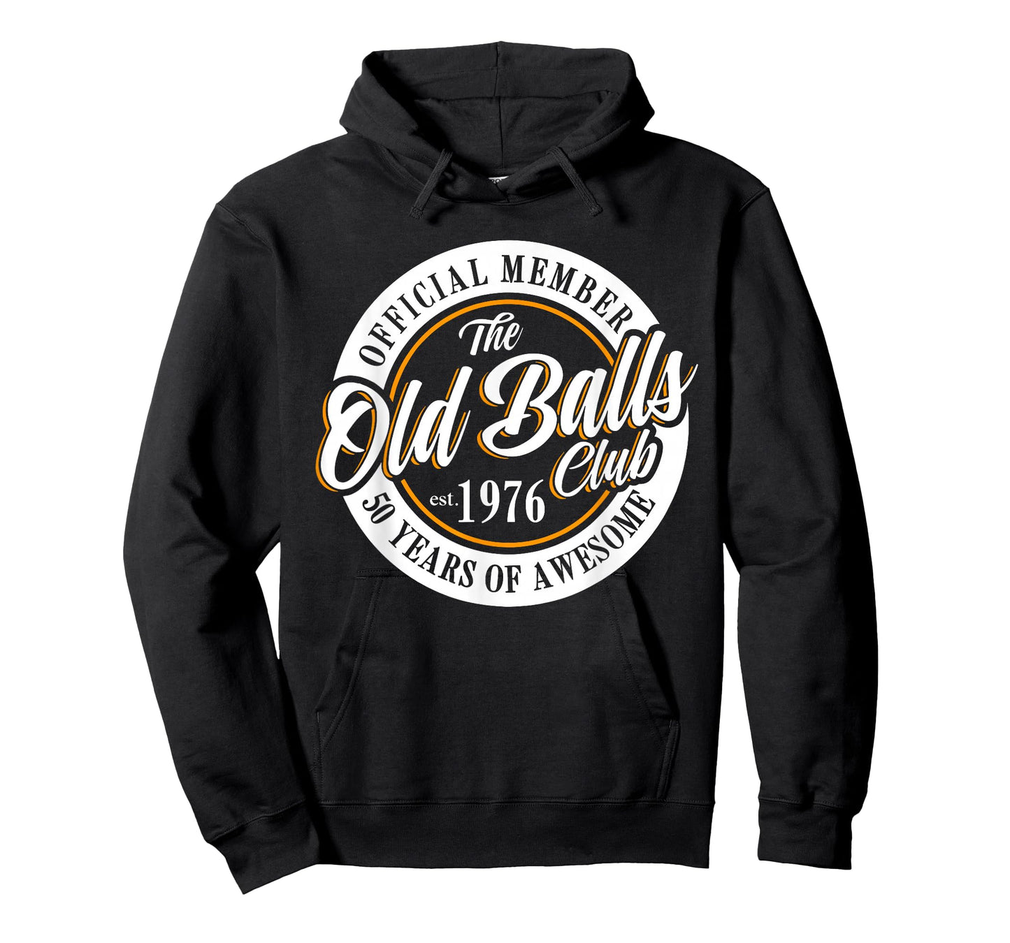Official Member The Old Balls Club Est 1976, 50th Birthday T-Shirt