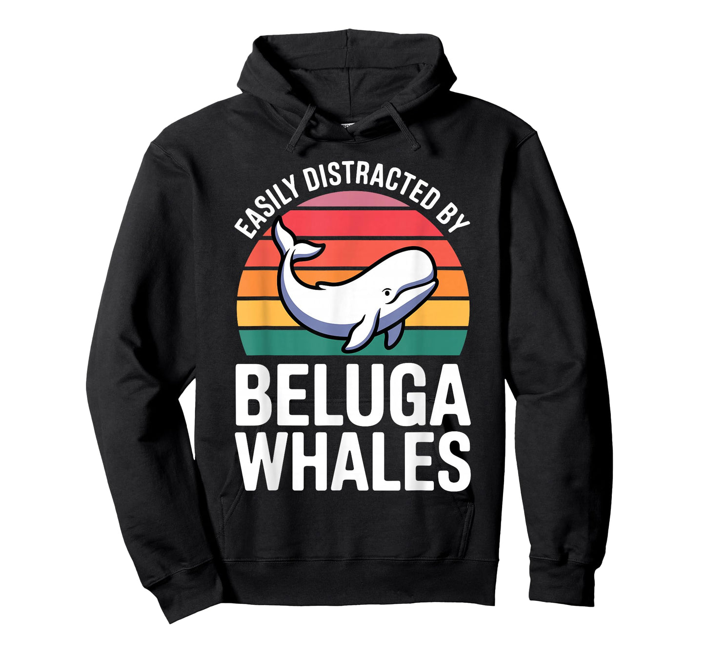 Funny Beluga Whale Design for Men Women Beluga Whale Lover T-Shirt