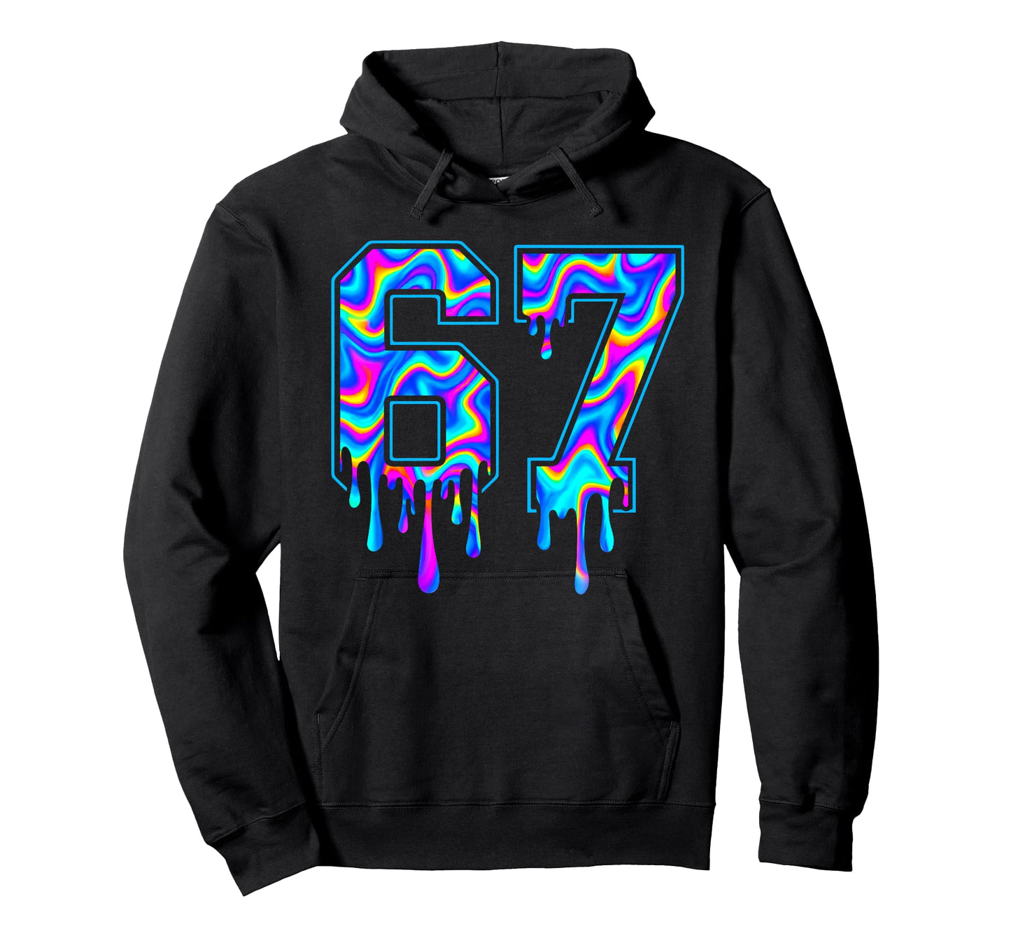 Swirl Six Seven Drip 6 7 Meme Gen Alpha Slang T-Shirt