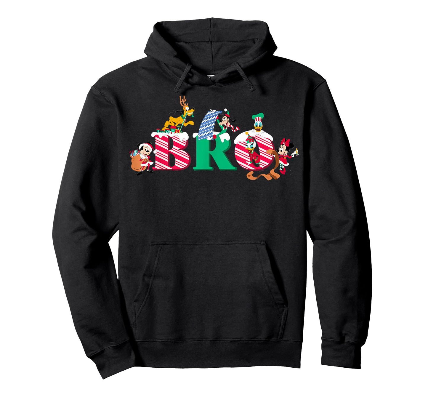Disney Bro Candy Cane Holiday Christmas Family Trip Gift T-Shirt