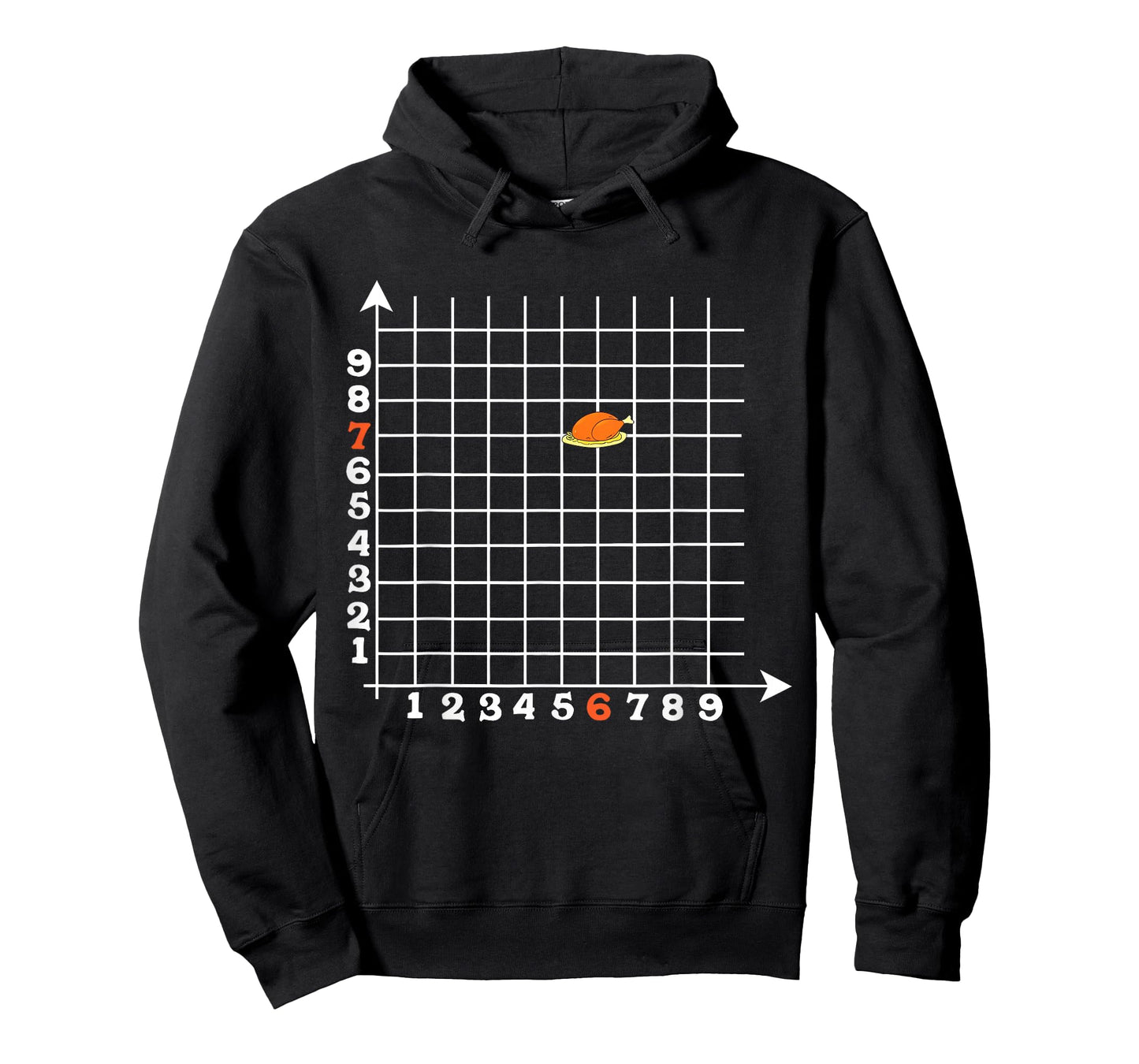Turkey Algebra Graph Funny 67 Six Seven Math Teacher Student T-Shirt