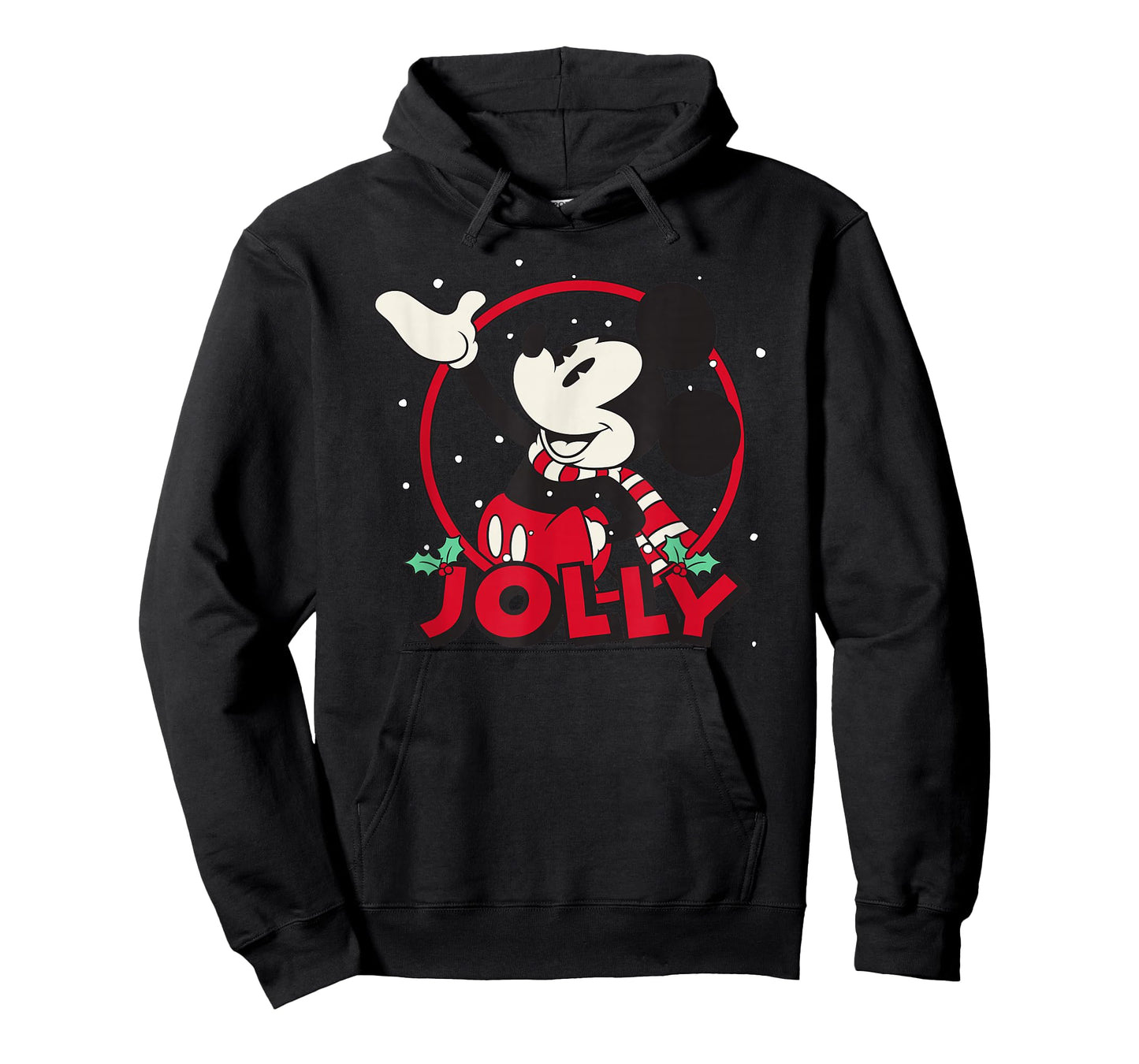 Disney Mickey and Friends Christmas Jolly Mickey Portrait T-Shirt
