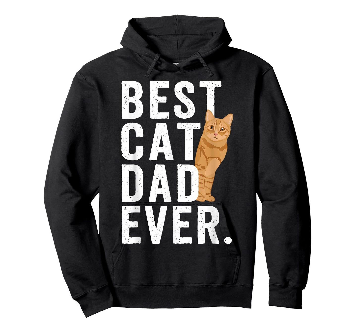 Best Cat Dad Orange Tabby Cat Dad Orange Tabby Cat Owner T-Shirt