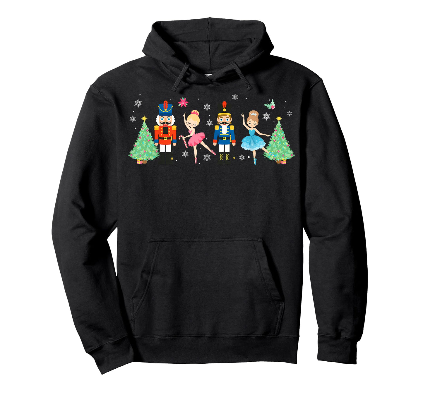 Nutcracker Squad Ballet Dance Merry Christmas Women Kid Girl T-Shirt