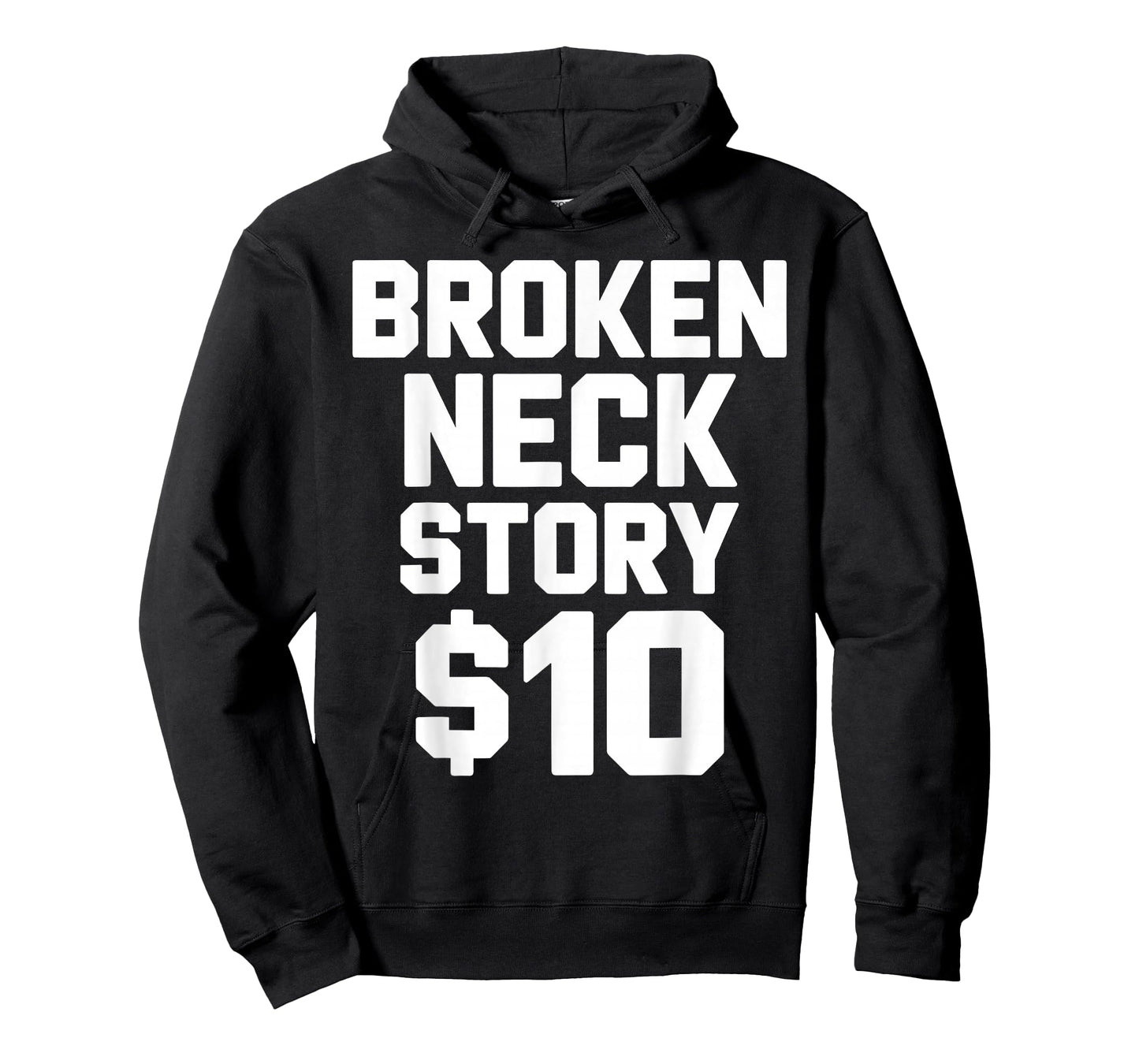 Funny Broken Neck Art for Men Women Neck Surgery Broken Neck T-Shirt
