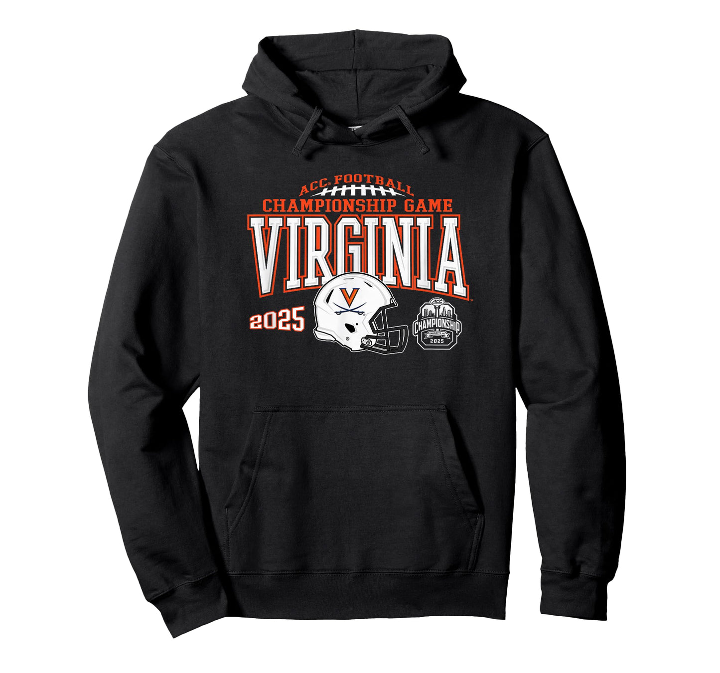 Virginia Cavaliers Acc Championship 2025 Football Navy T-Shirt