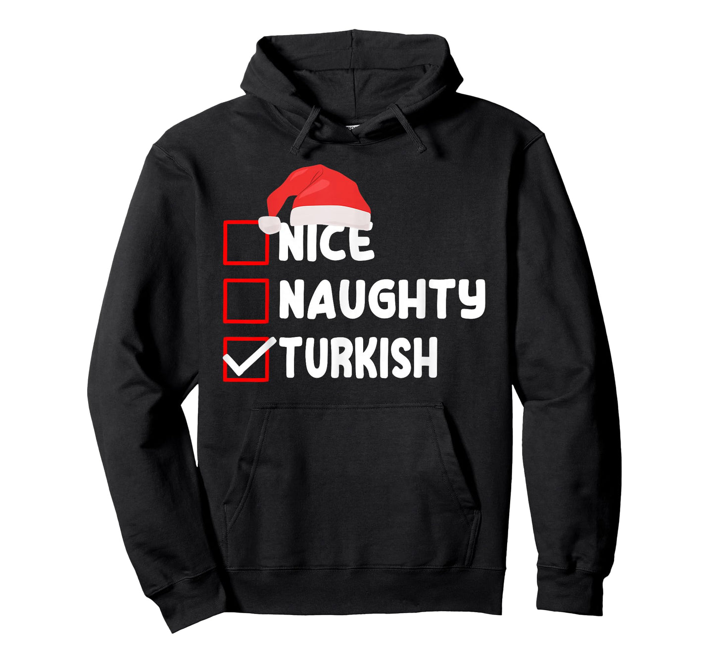 Funny Turkish Christmas Saying Turkiye Xmas Design T-Shirt