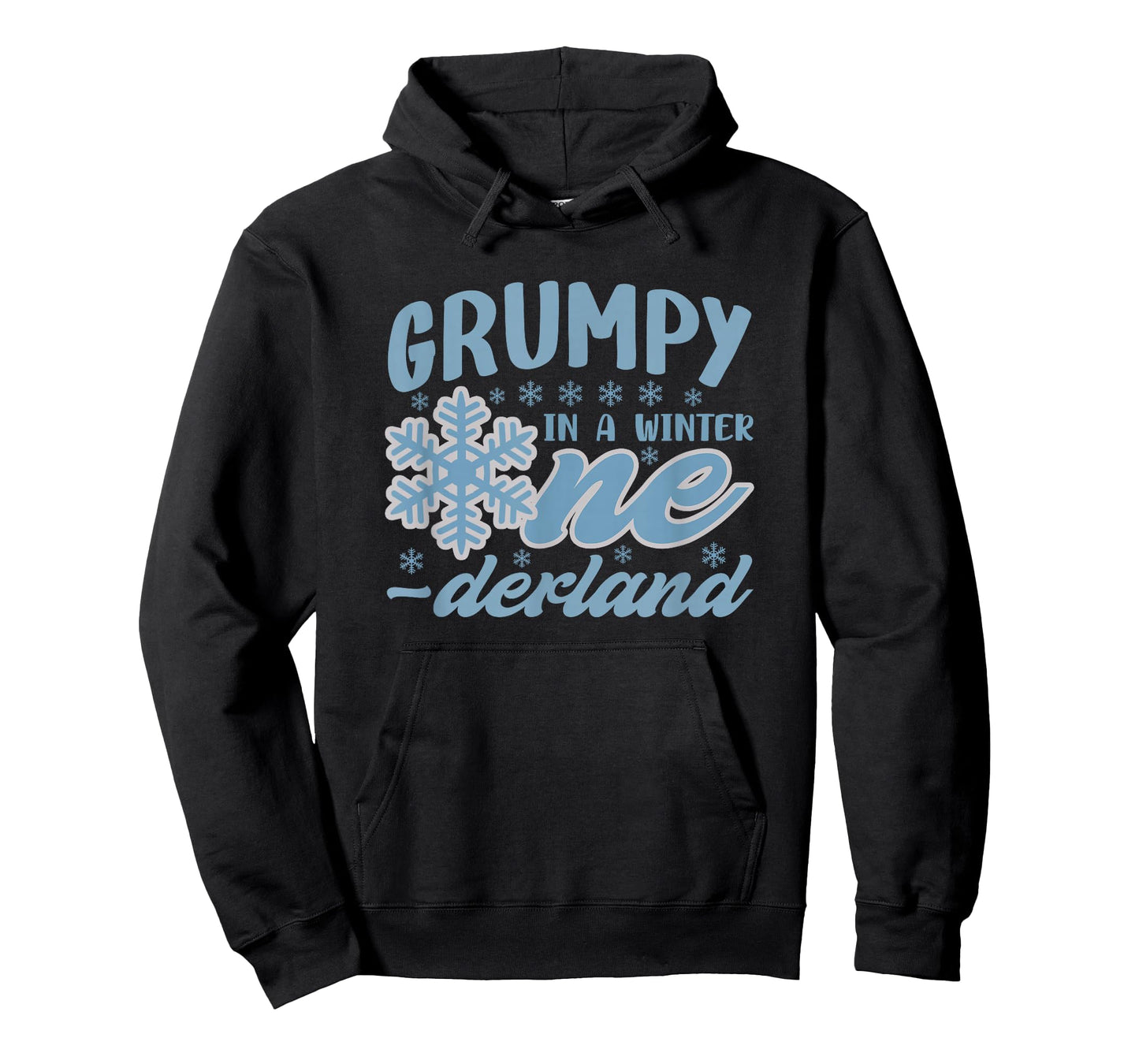 Grumpy in A Winter Onederland Bday Girl Sweet Snowflake T-Shirt