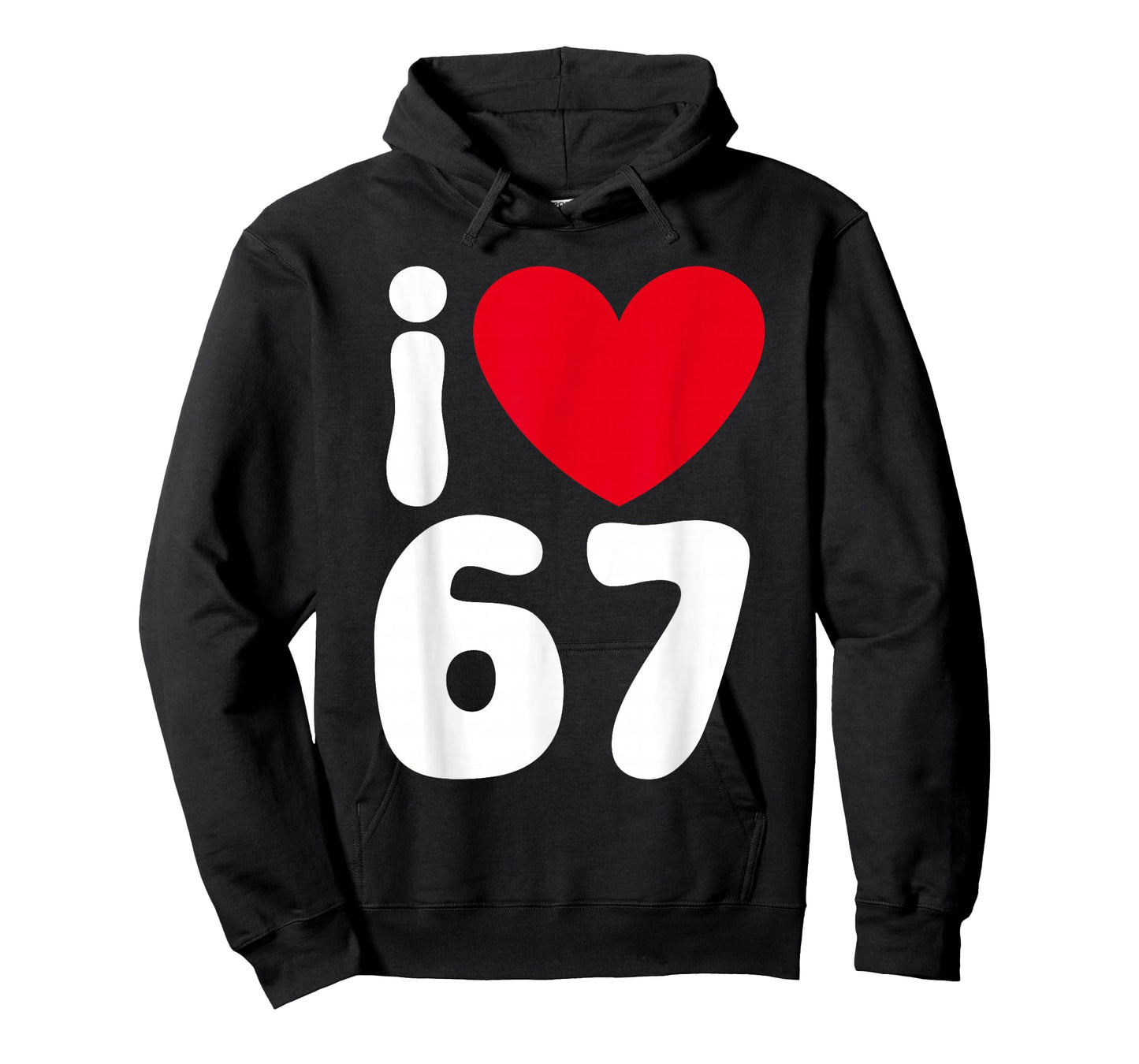 I Love 67 Funny Meme I Heart Six Seven T-Shirt